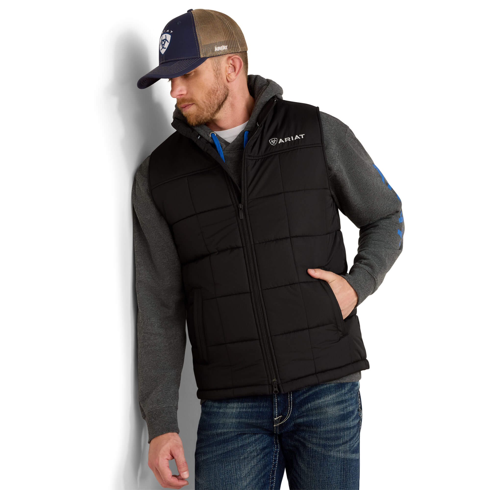 Ariat Black Crius Insulated Vest