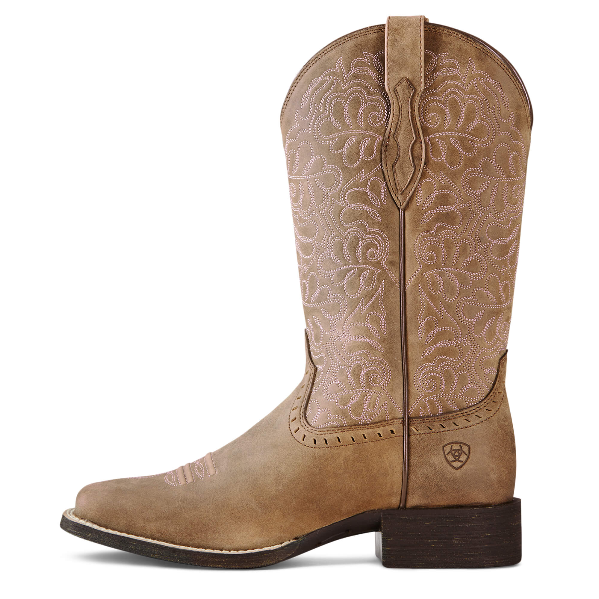 Ariat Women's Brown Bomber Round Up Remuda Western Boot