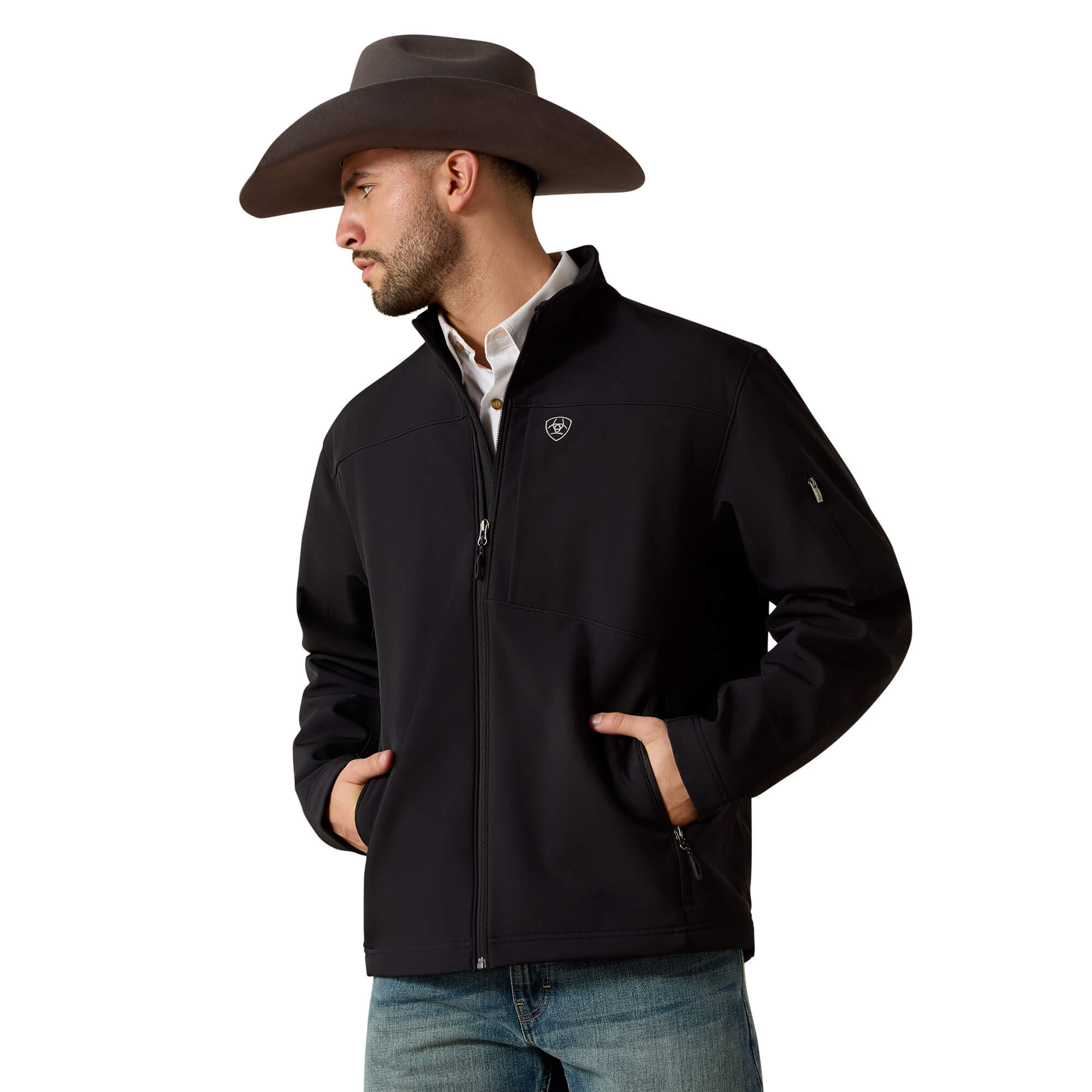 Ariat Black Vernon 2.0 Softshell Jacket