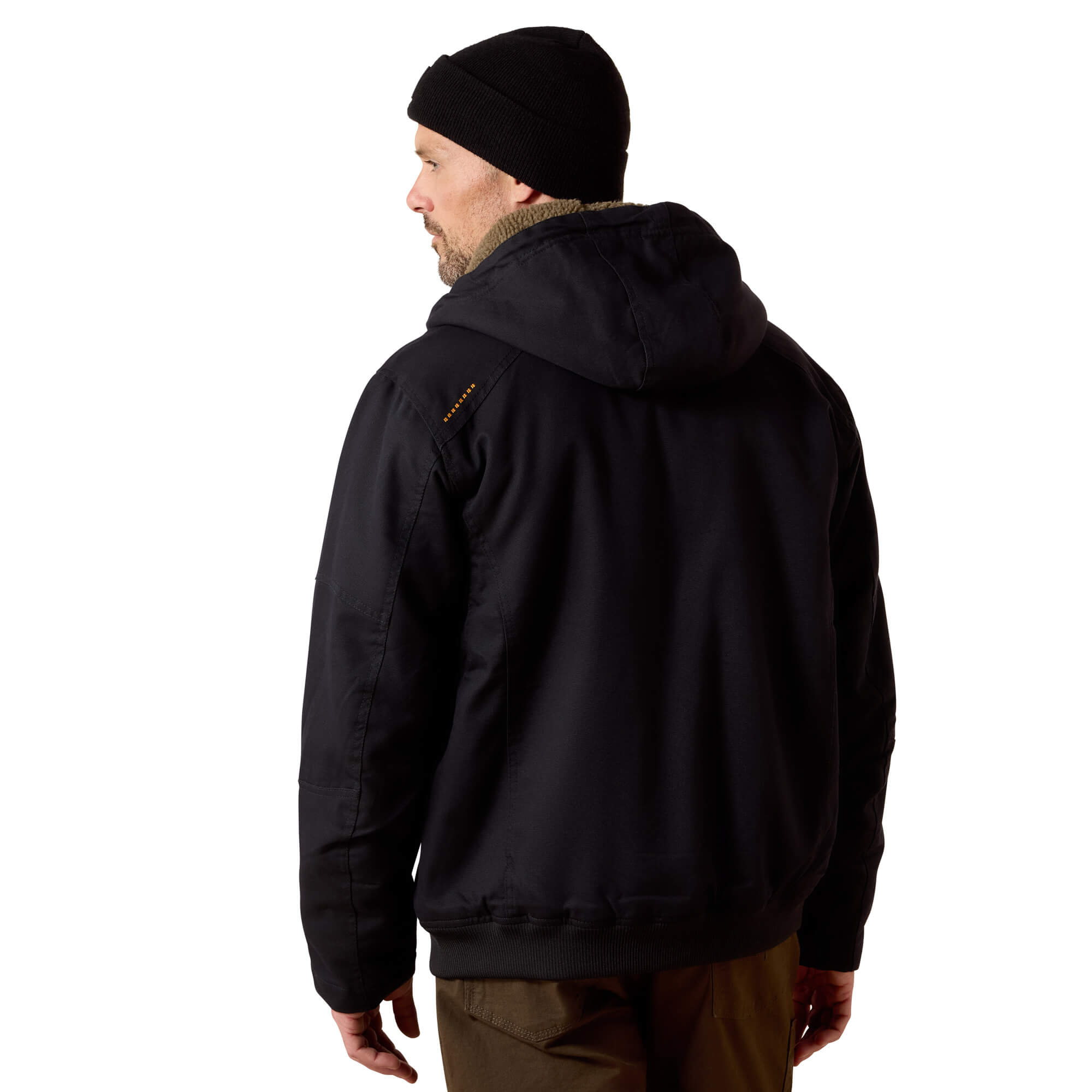 Ariat Black Rebar DuraCanvas Sherpa Jacket