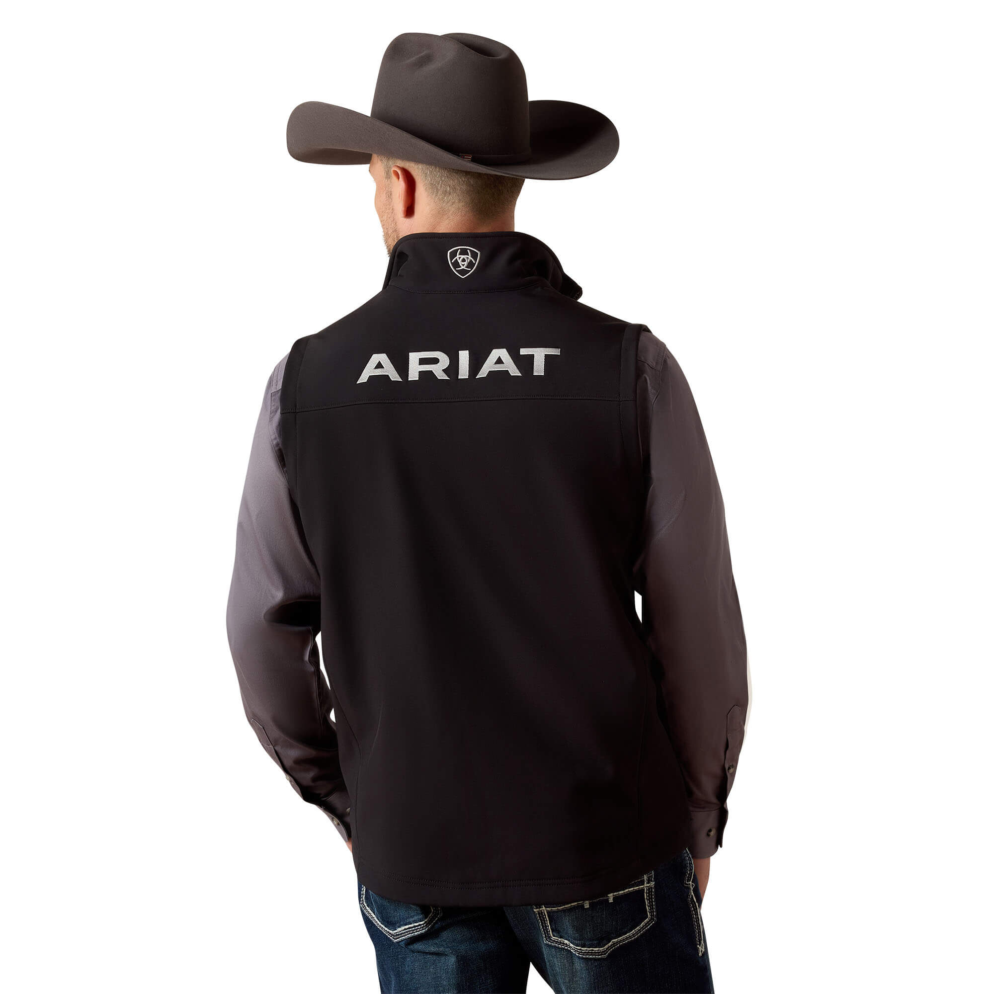 Ariat Black Logo 2.0 Softshell Vest