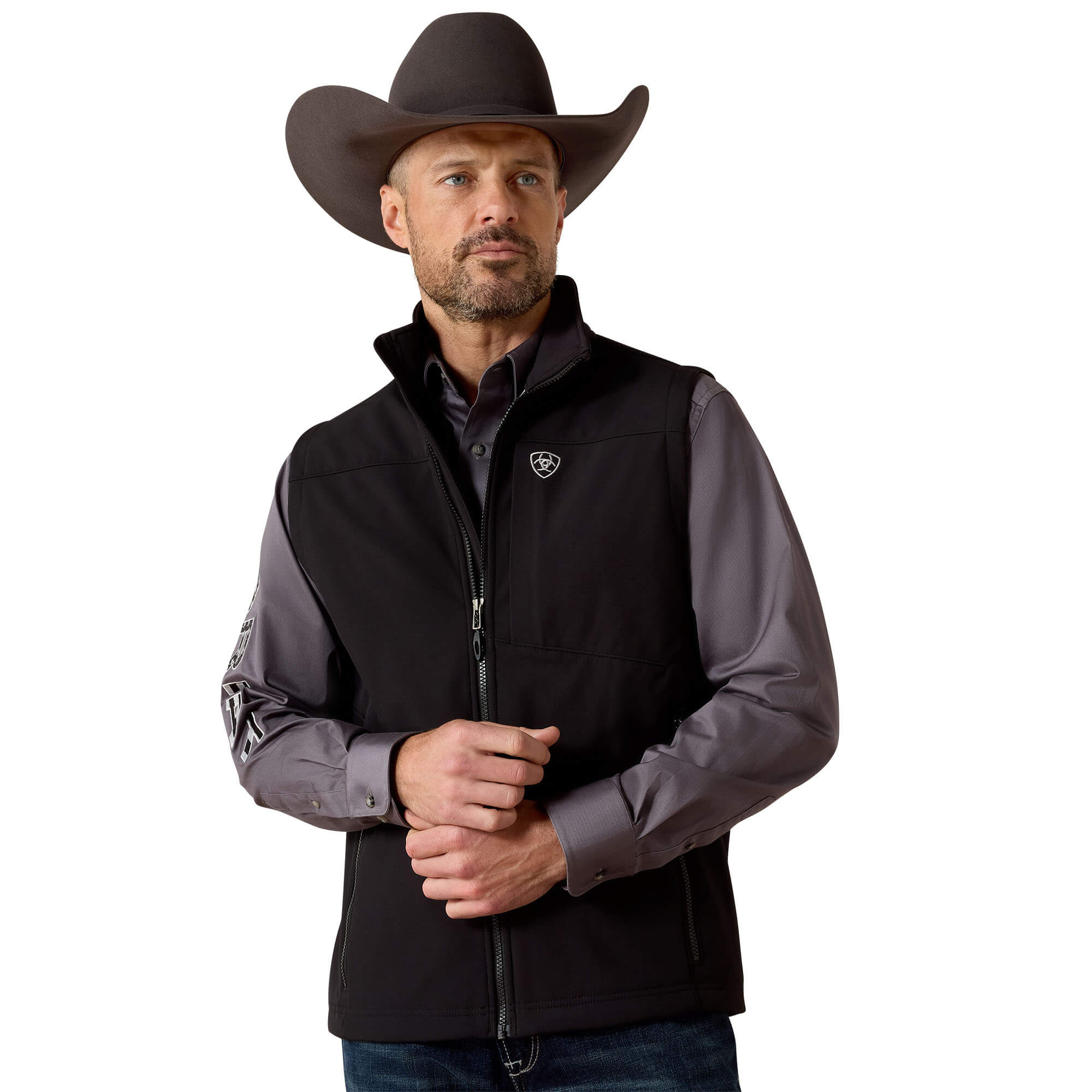 Ariat Black Logo 2.0 Softshell Vest