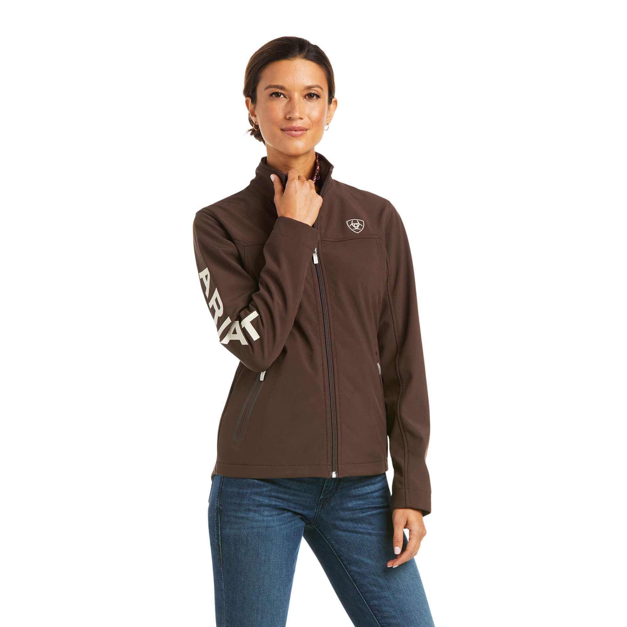 Ariat Women's Coffee Bean New Team Softshell Jacket