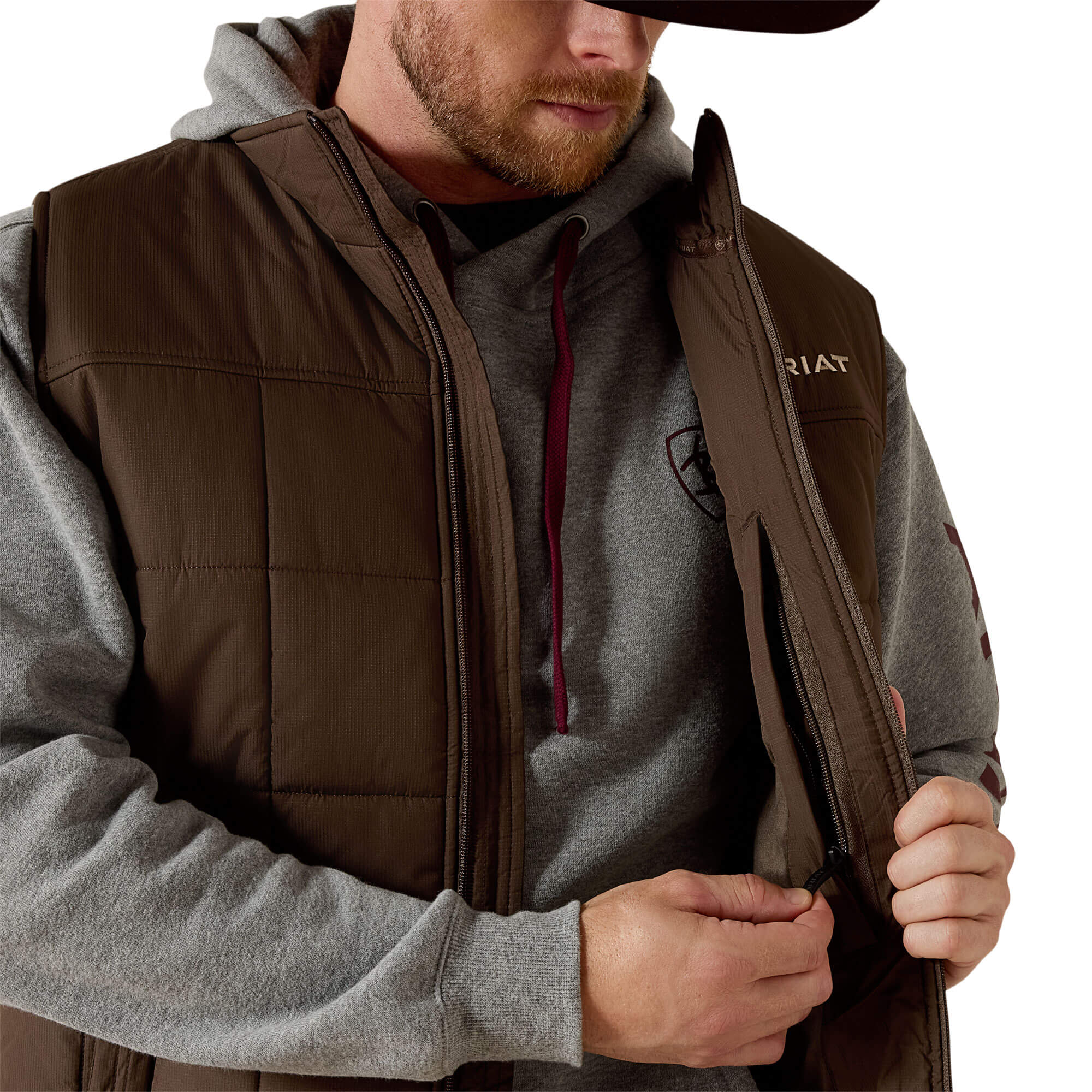 Ariat Banyan Bark Crius Insulated Vest