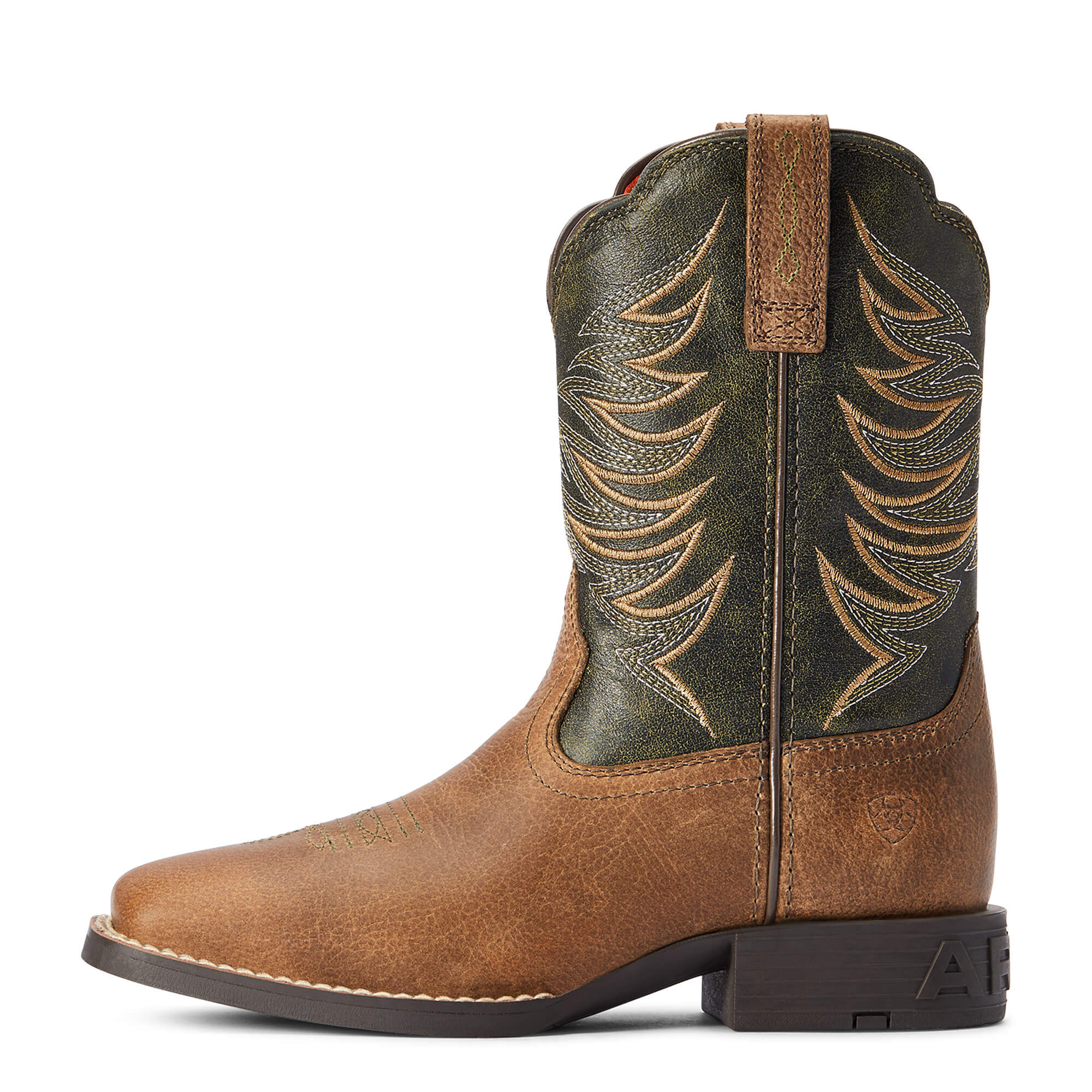 Ariat Youth Distressed Brown Firecatcher Western Boot