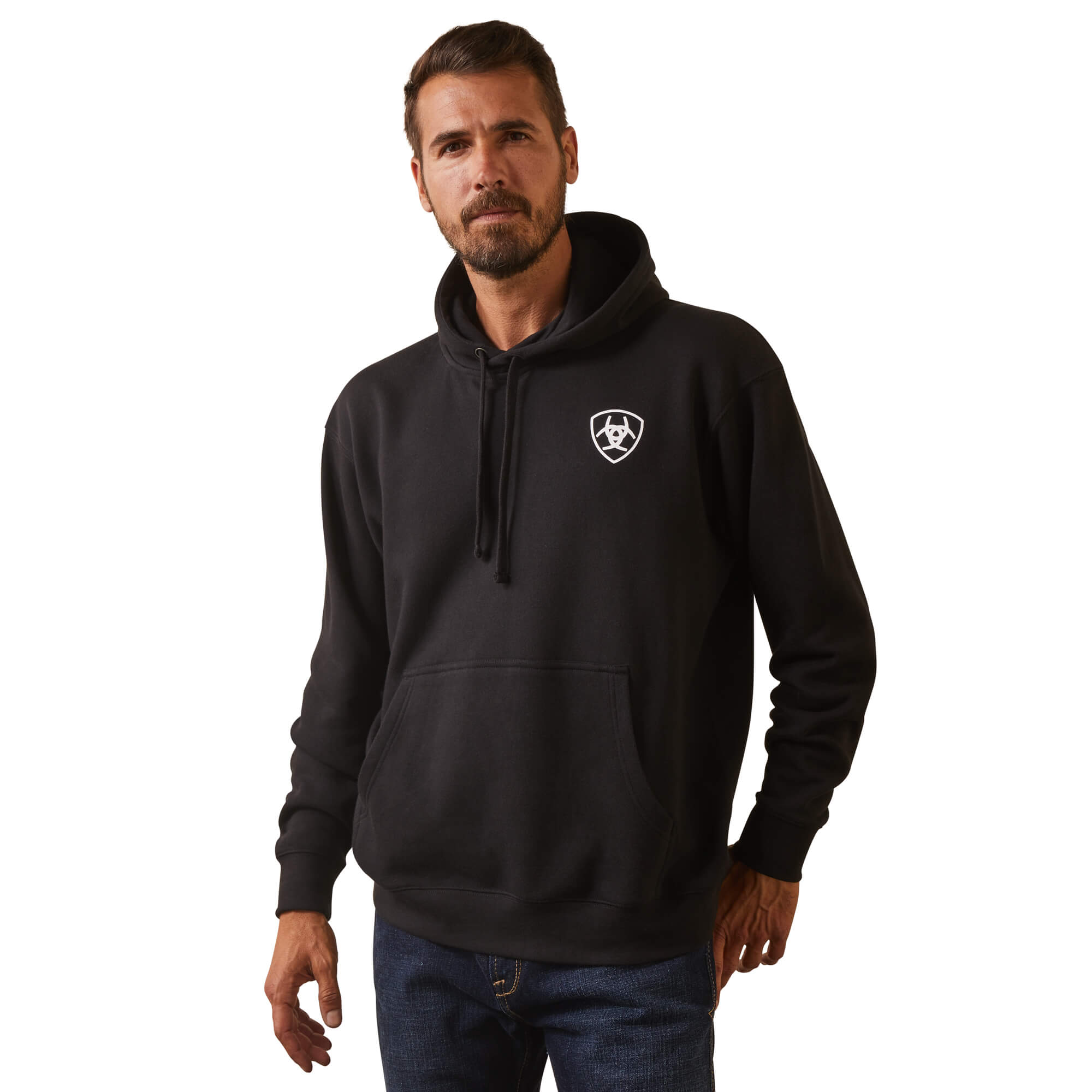 Ariat Black Shield Mexico Hoodie