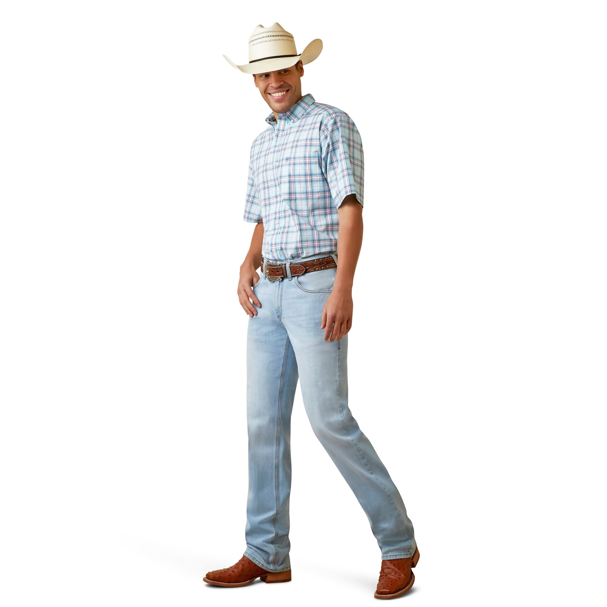 Ariat White Pro Series Osiel Classic Fit Shirt