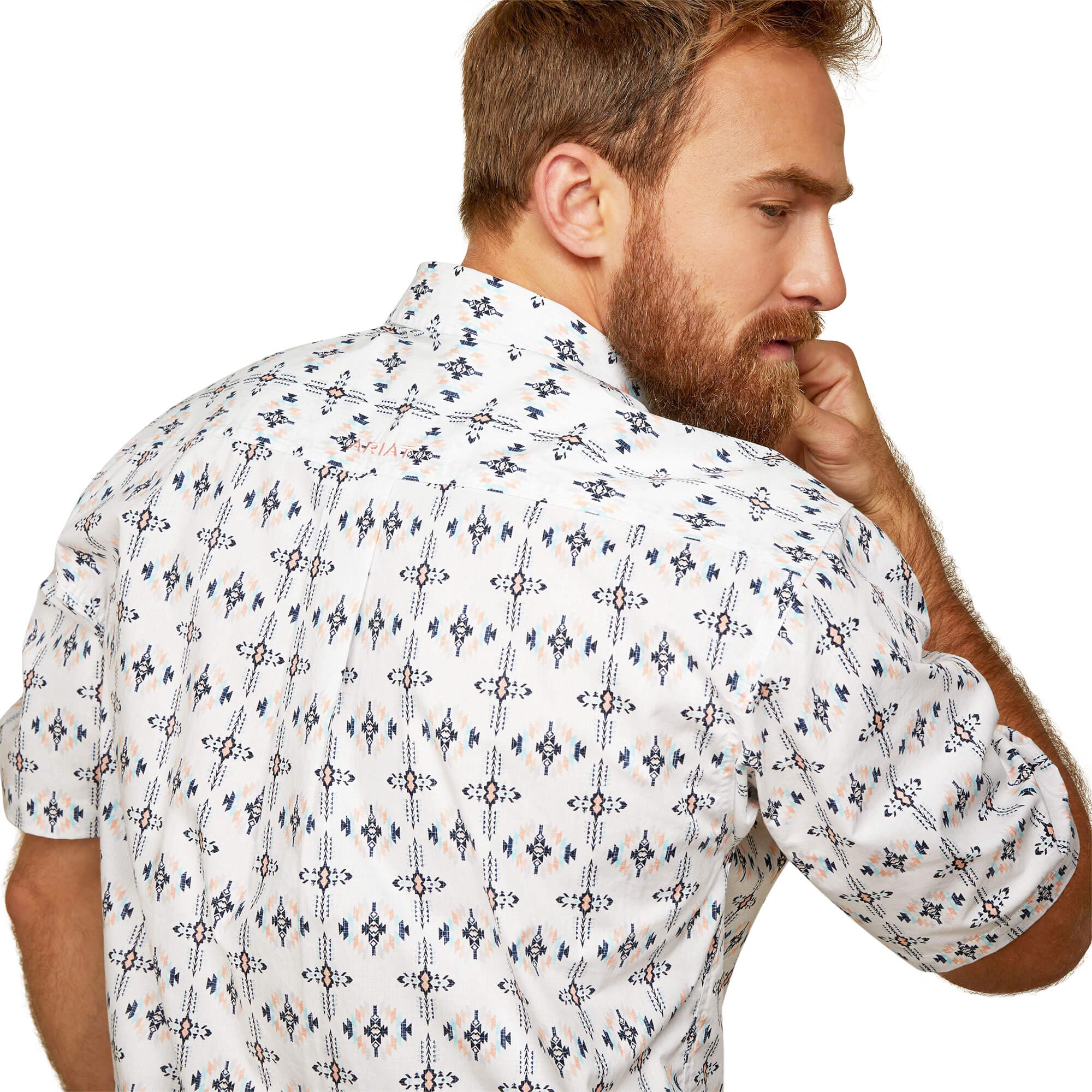 Ariat White Otto Classic Short Sleeve Shirt