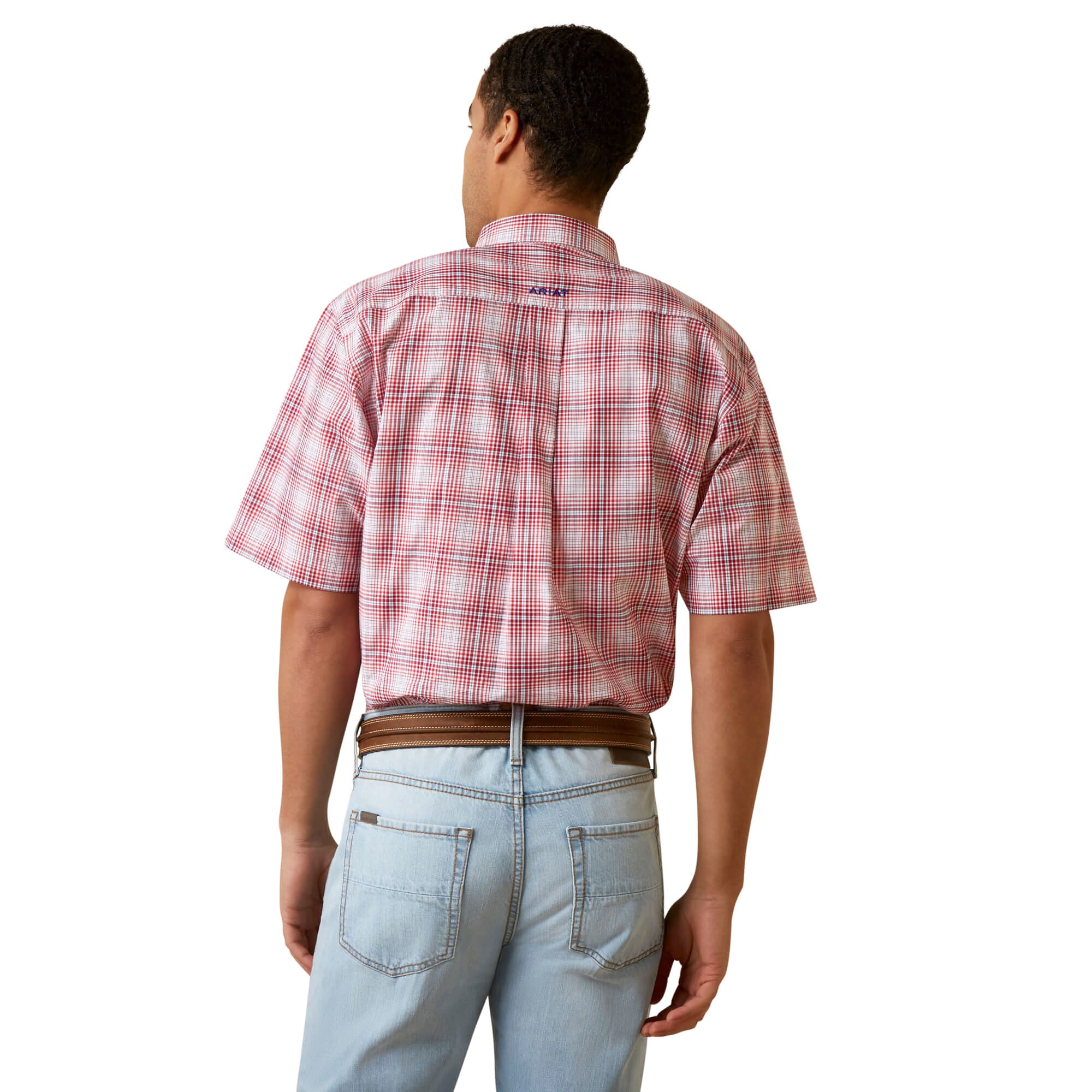 Ariat Red Pro Series Jermaine Classic Fit Shirt