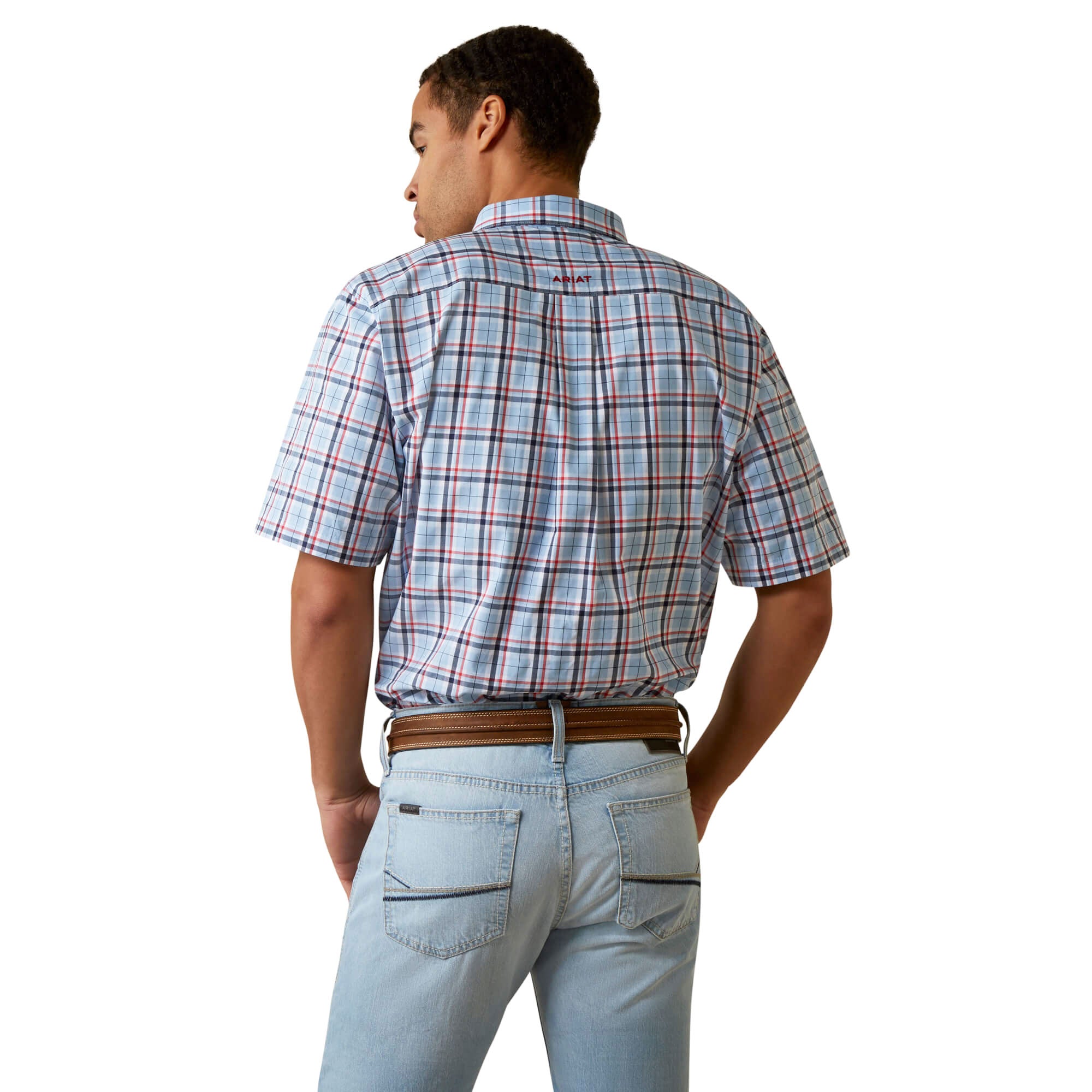 Ariat Light Blue Pro Series Jasper Classic Fit Shirt