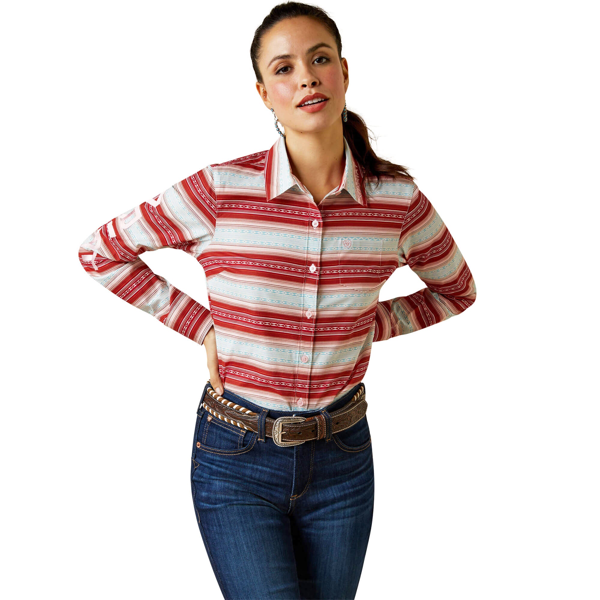 Ariat Women's Savannah Team Kirby Stretch Shirt