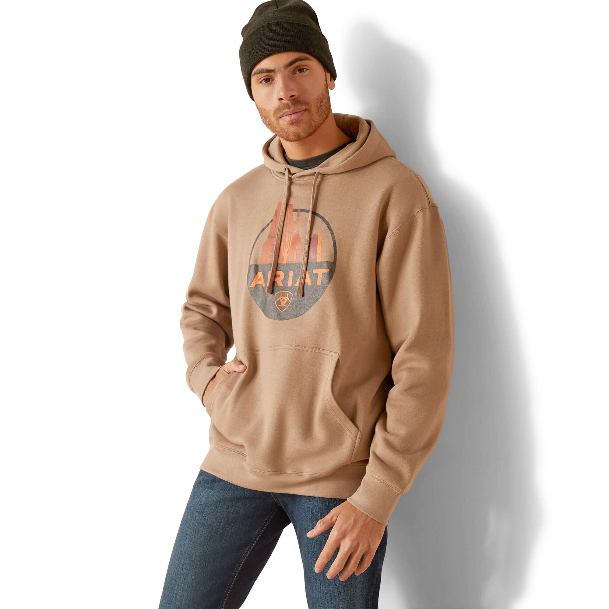 Ariat Dune Heather Peak Desert Hoodie