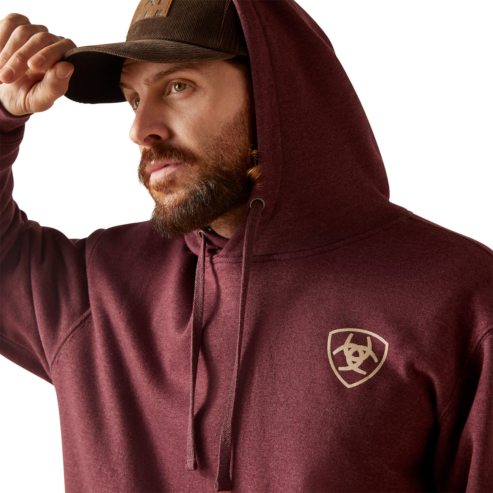 Ariat Berry Bark Heather Arrowhead Hoodie