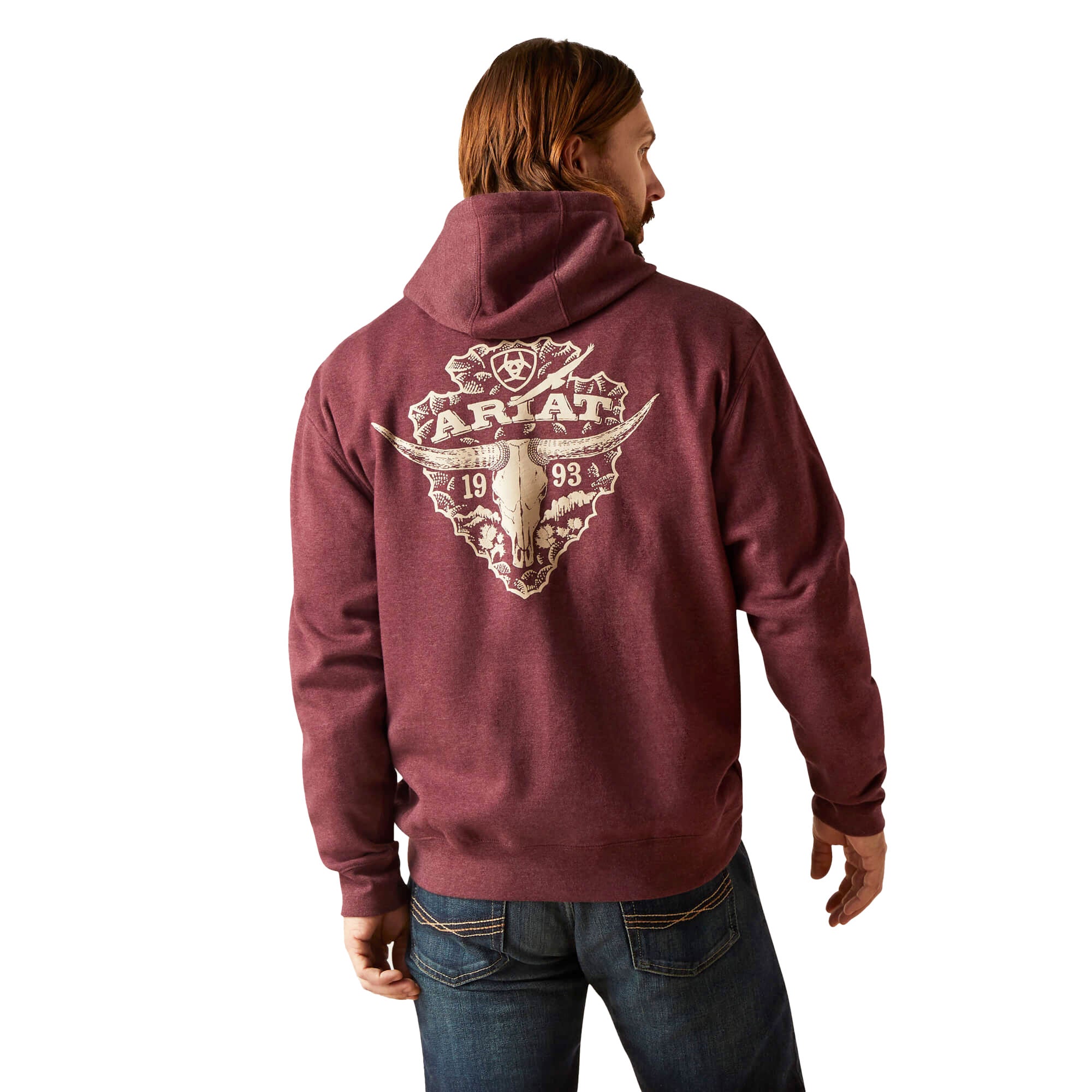 Ariat Berry Bark Heather Arrowhead Hoodie
