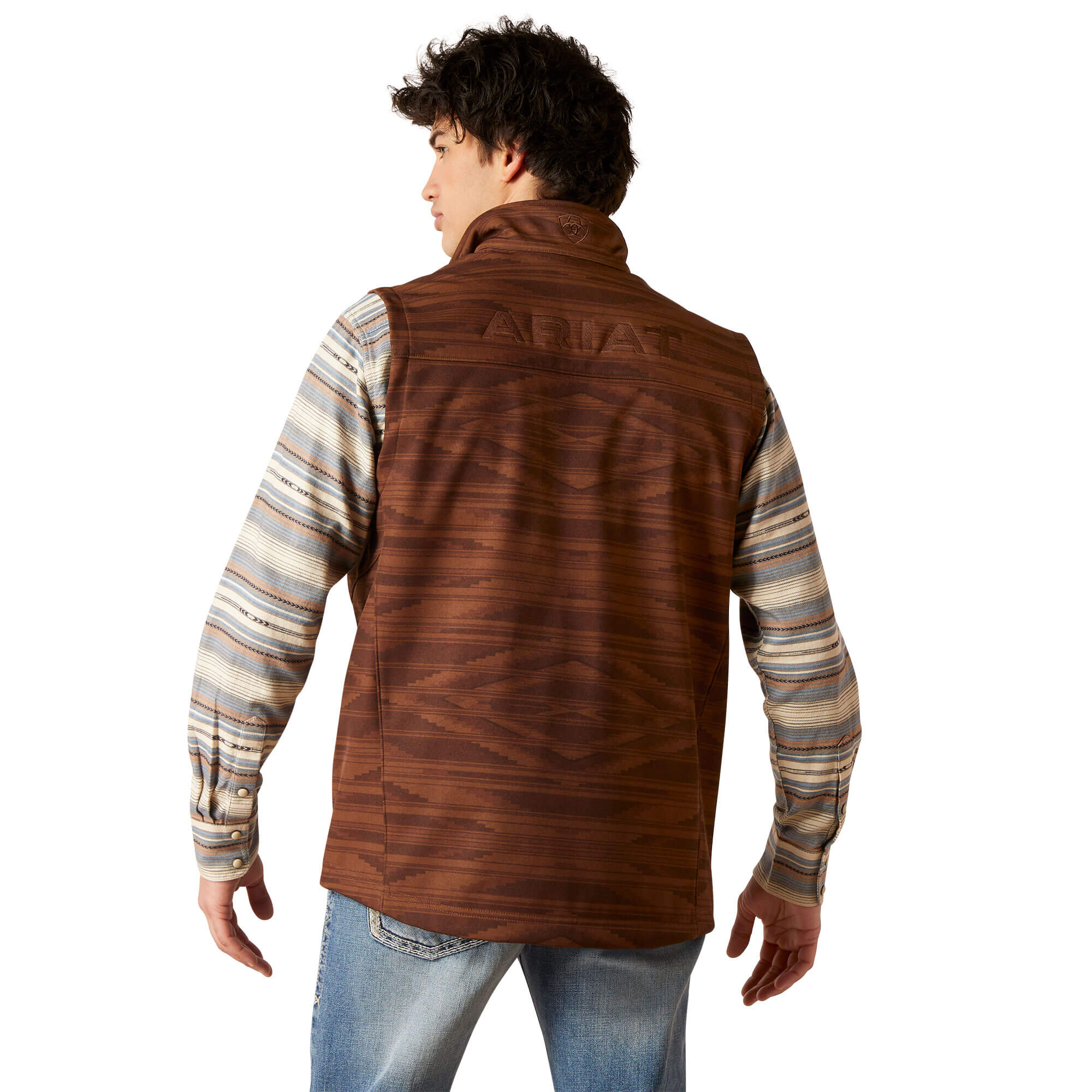Ariat Shaved Chocolate Logo 2.0 Chimayo Softshell Vest