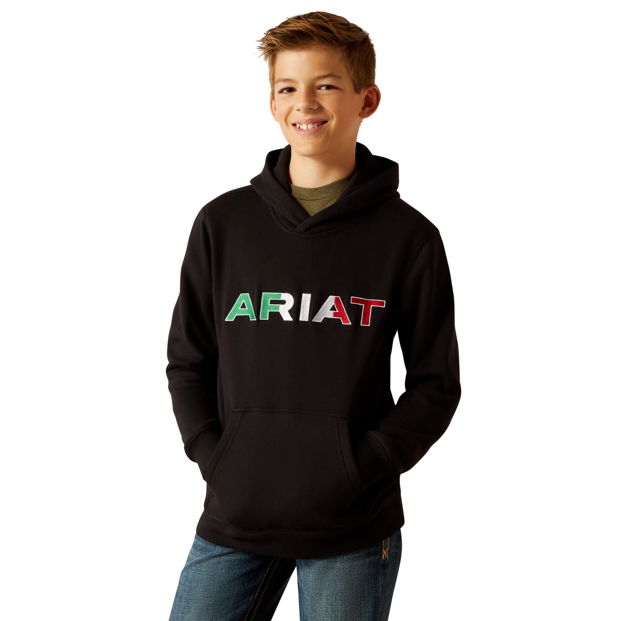 Ariat Kids Black MEXICO Hoodie