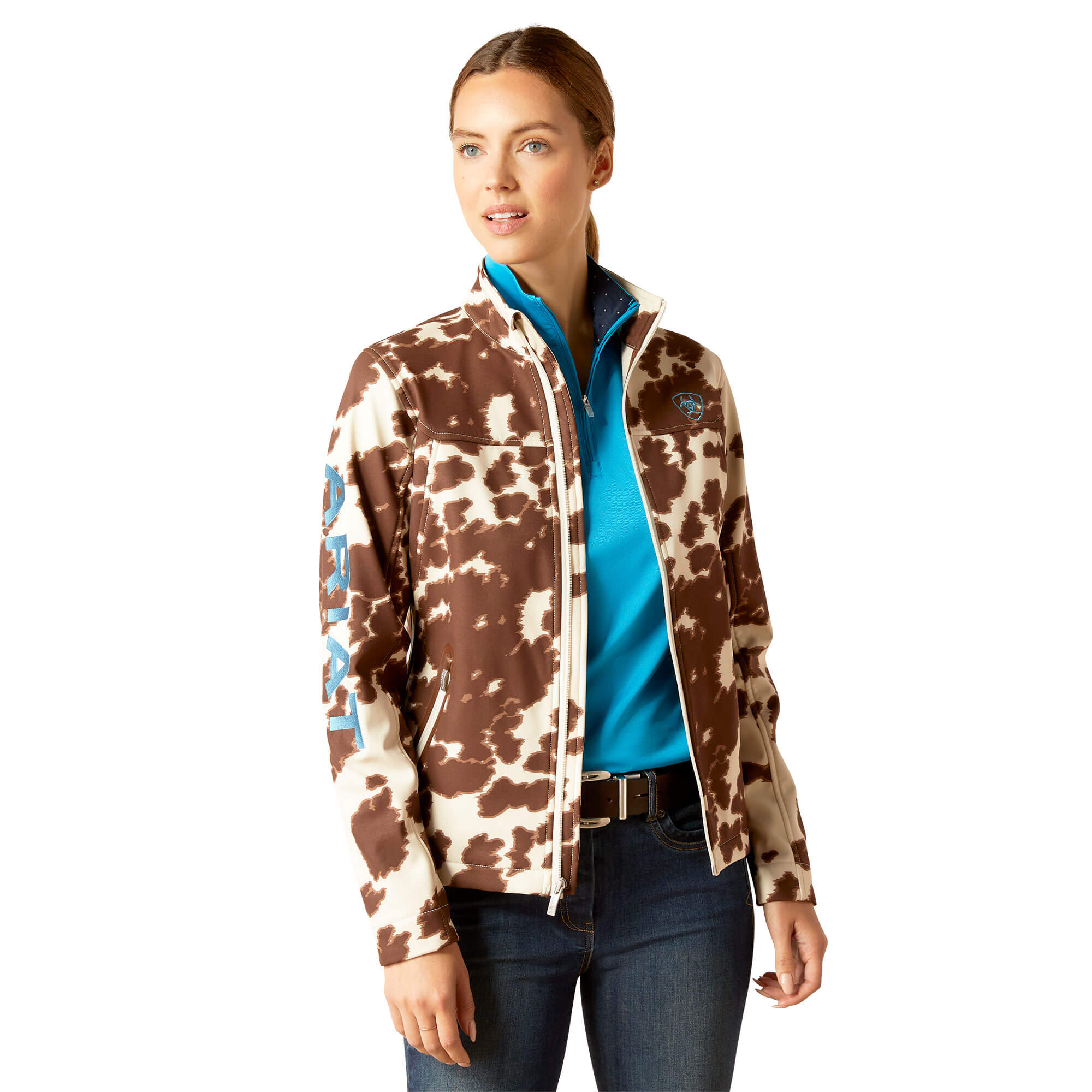 Ariat Women's Pony New Team Softshell Print Jacket