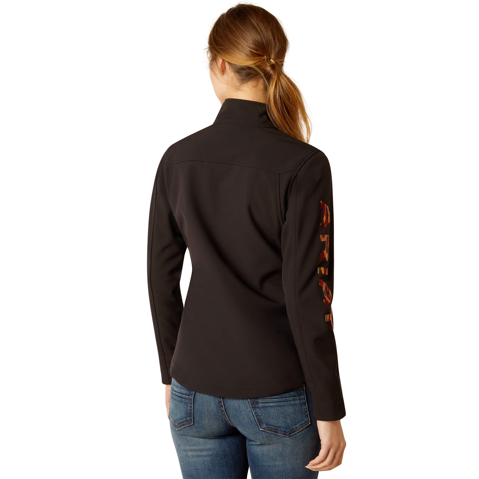 Ariat Women's Black Mirage New Team Softshell Jacket