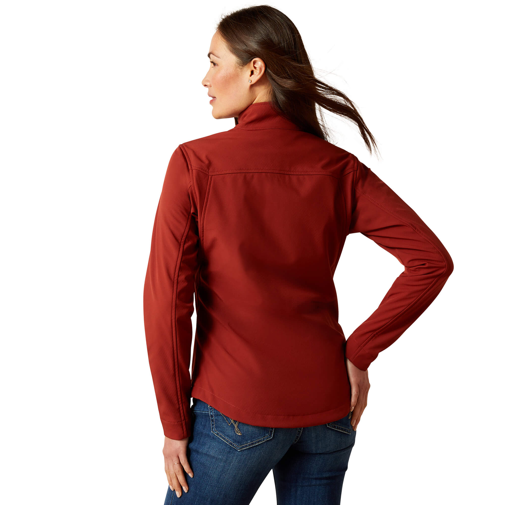 Ariat Women's Fired Brick New Team Softshell Jacket