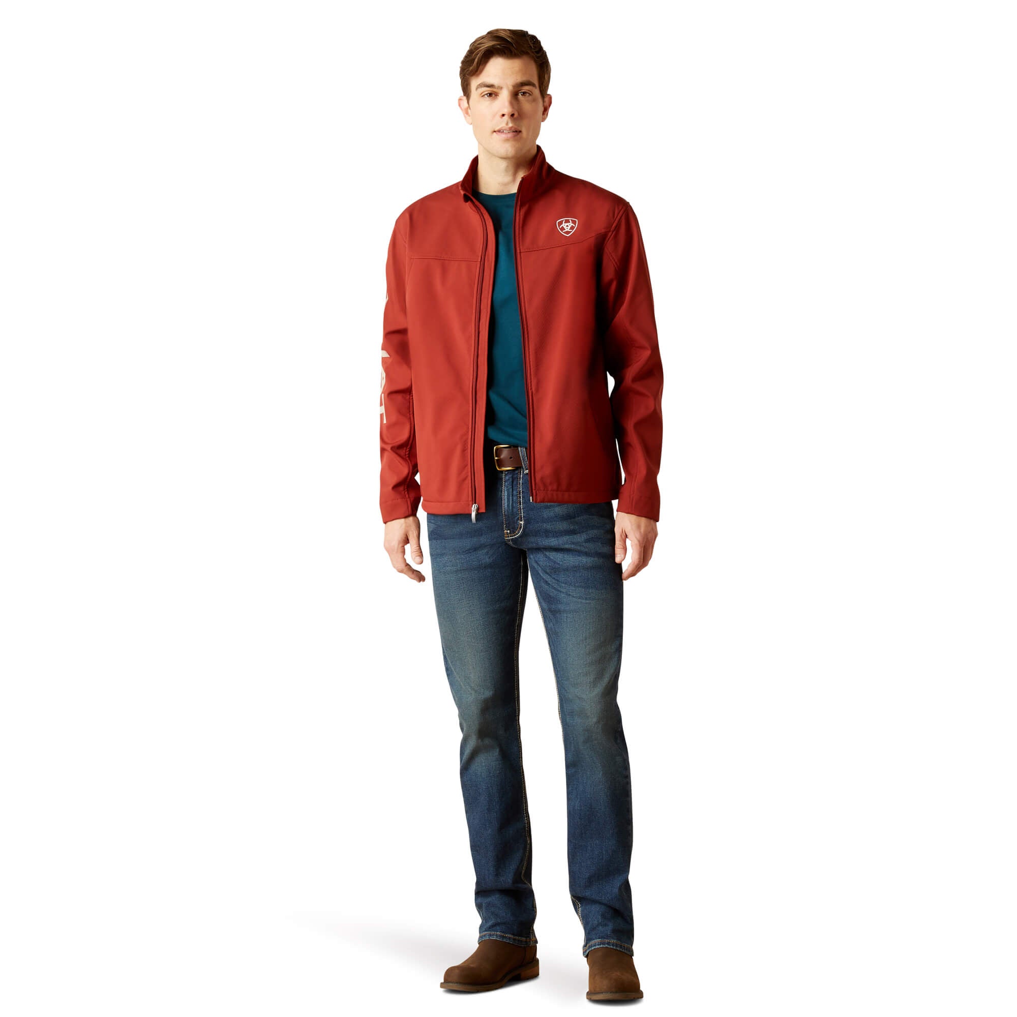 Ariat Fired Brick New Team Softshell Jacket