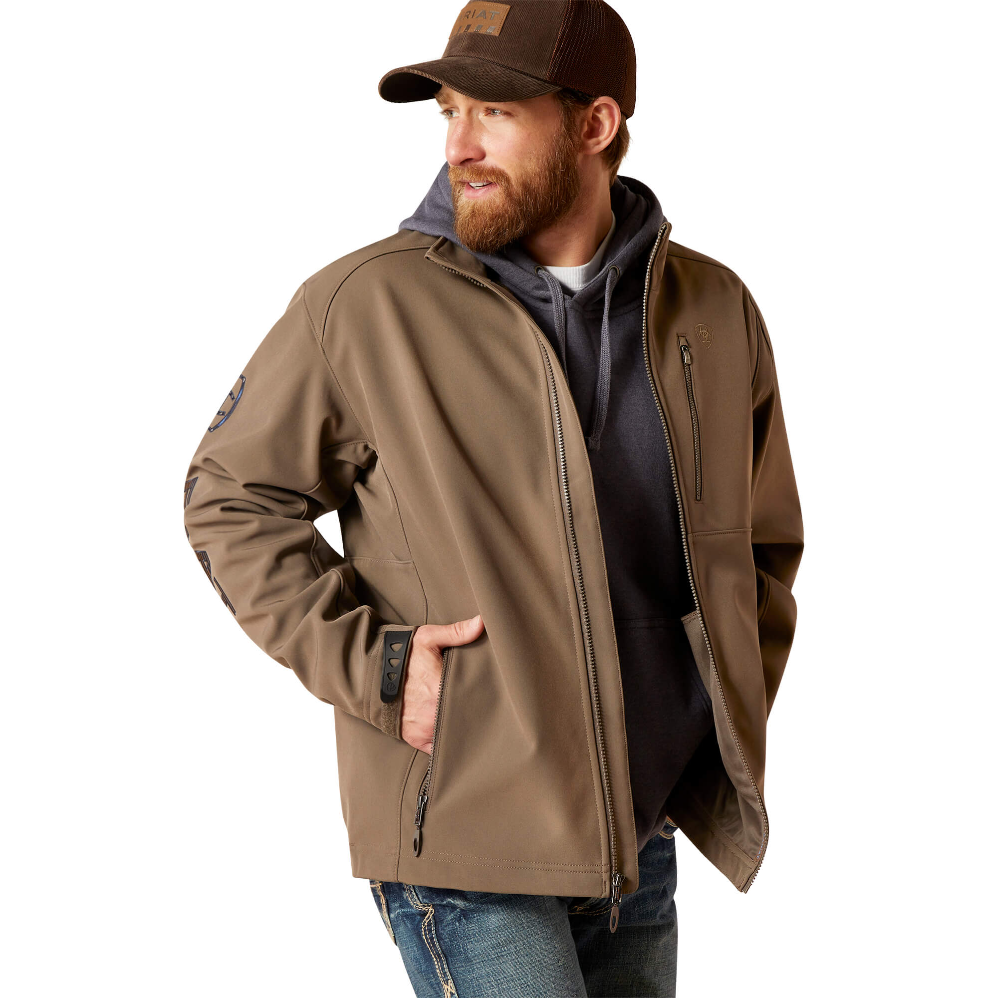 Ariat Banyan Bark Logo 2.0 Softshell Jacket