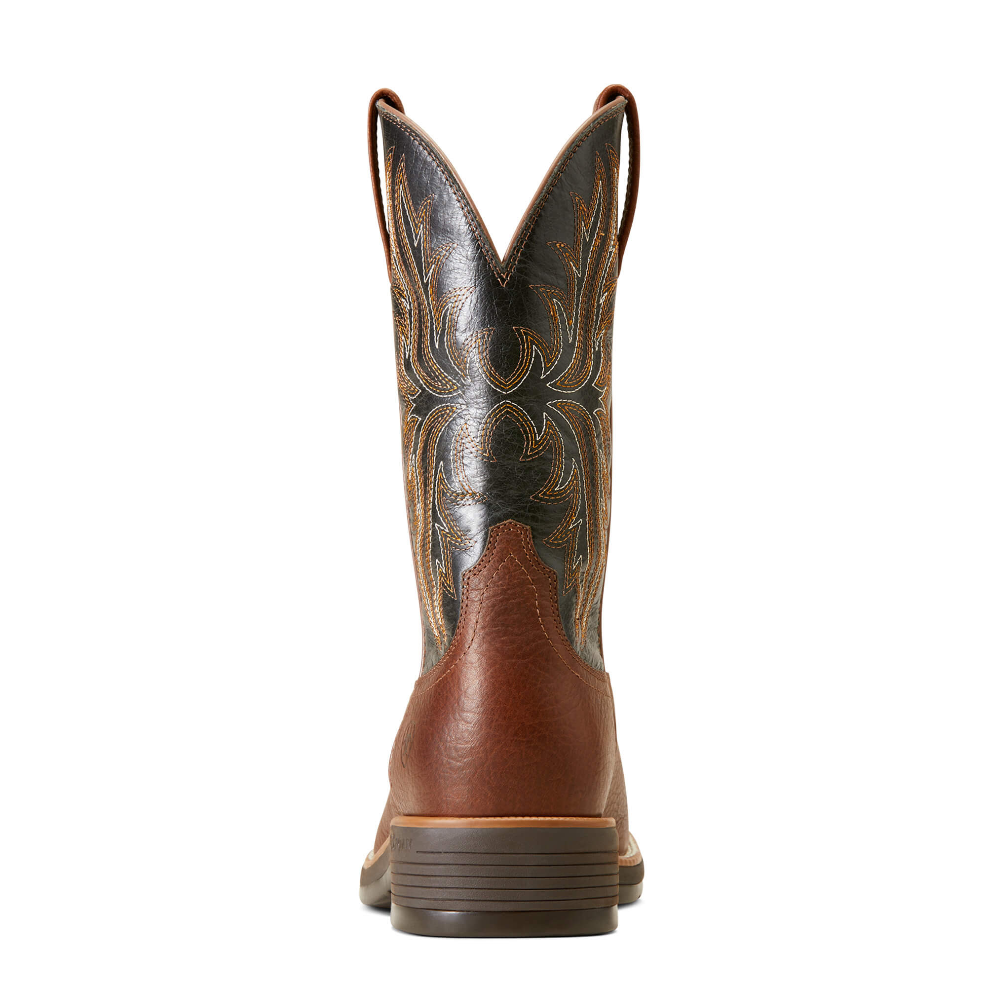 Ariat Men's Deepest Clay Ridgeback Wide Square Toe Western Boot