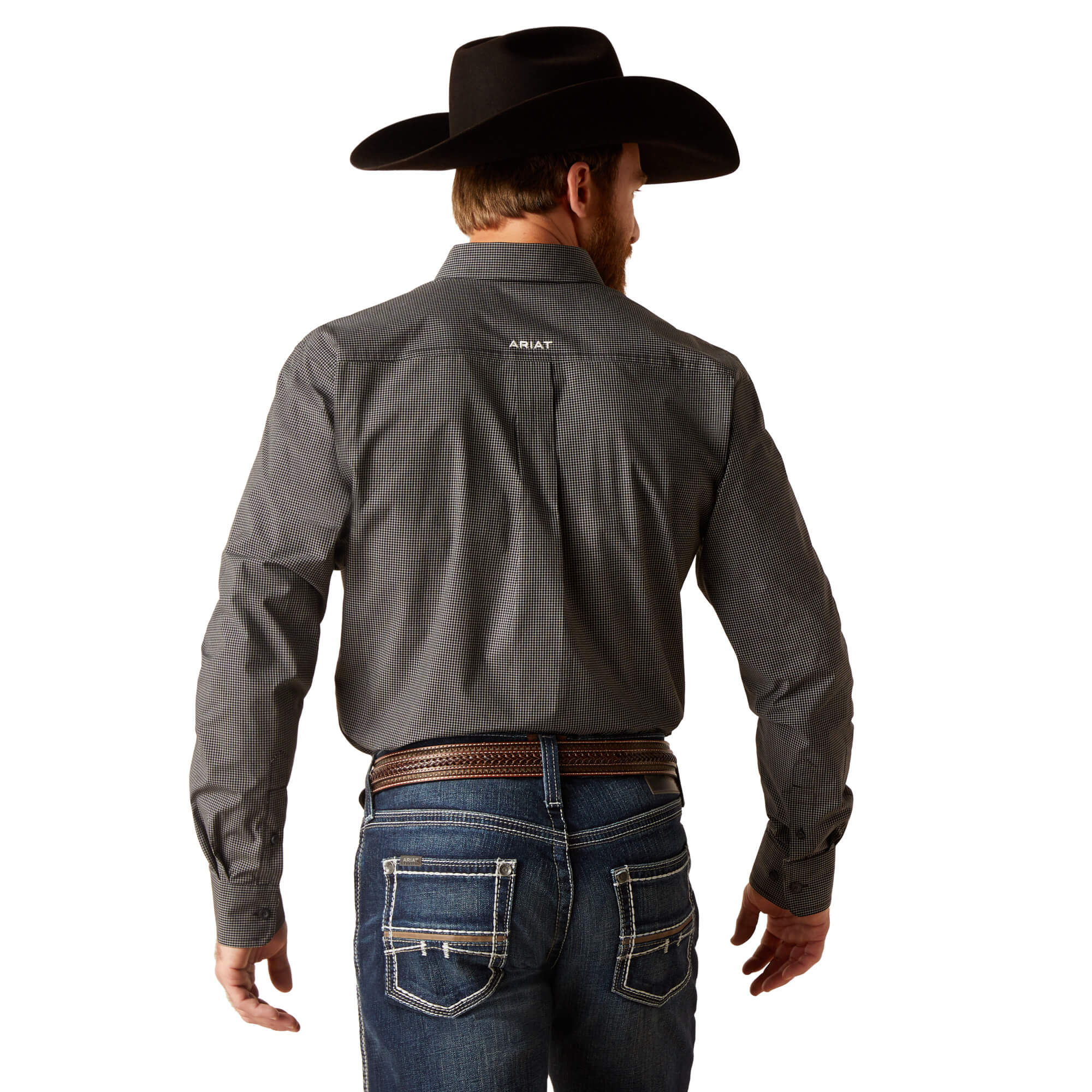 Ariat Black Pro Series Niam Fitted Long Sleeve Shirt