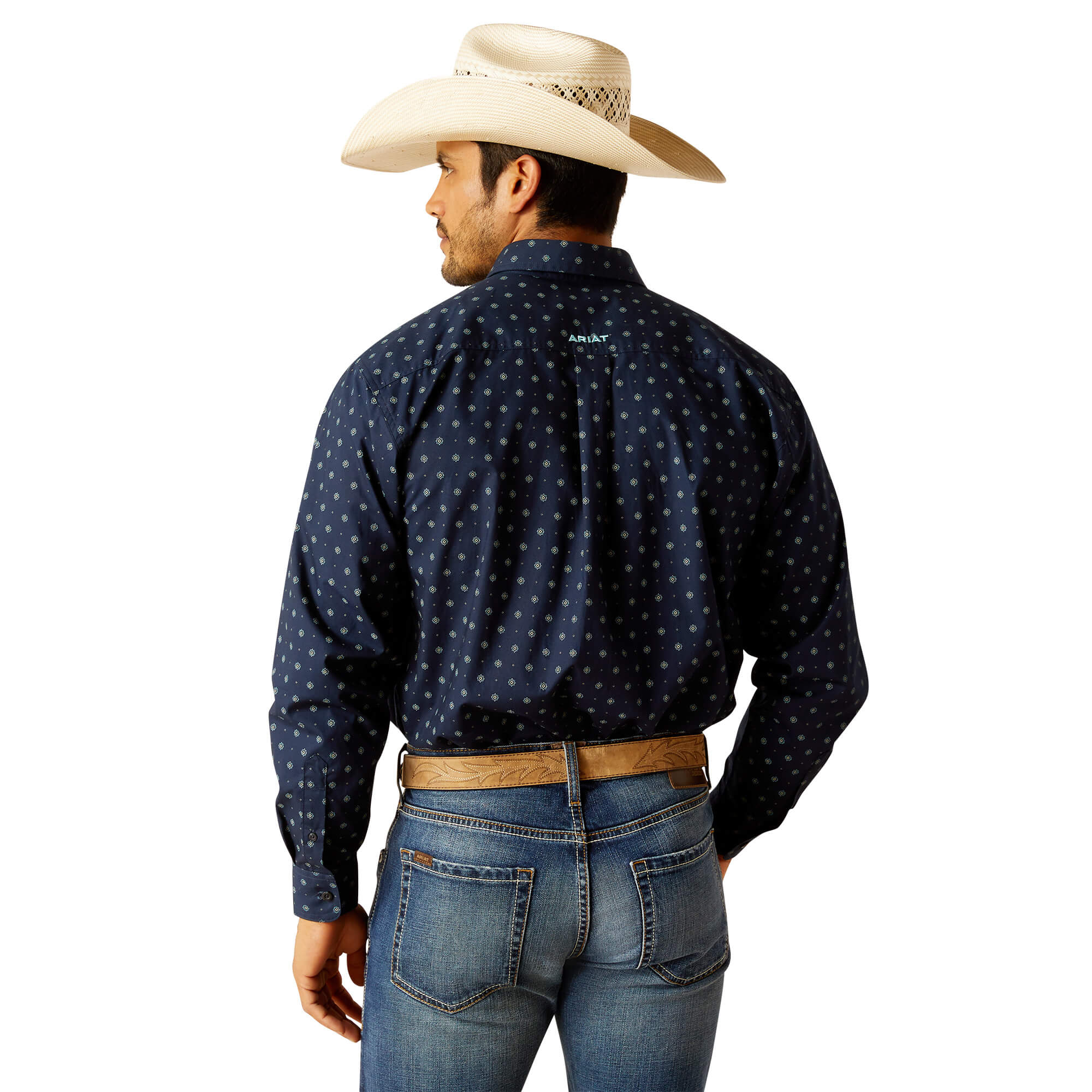 Ariat Midnight Percy Classic Fit Long Sleeve Shirt