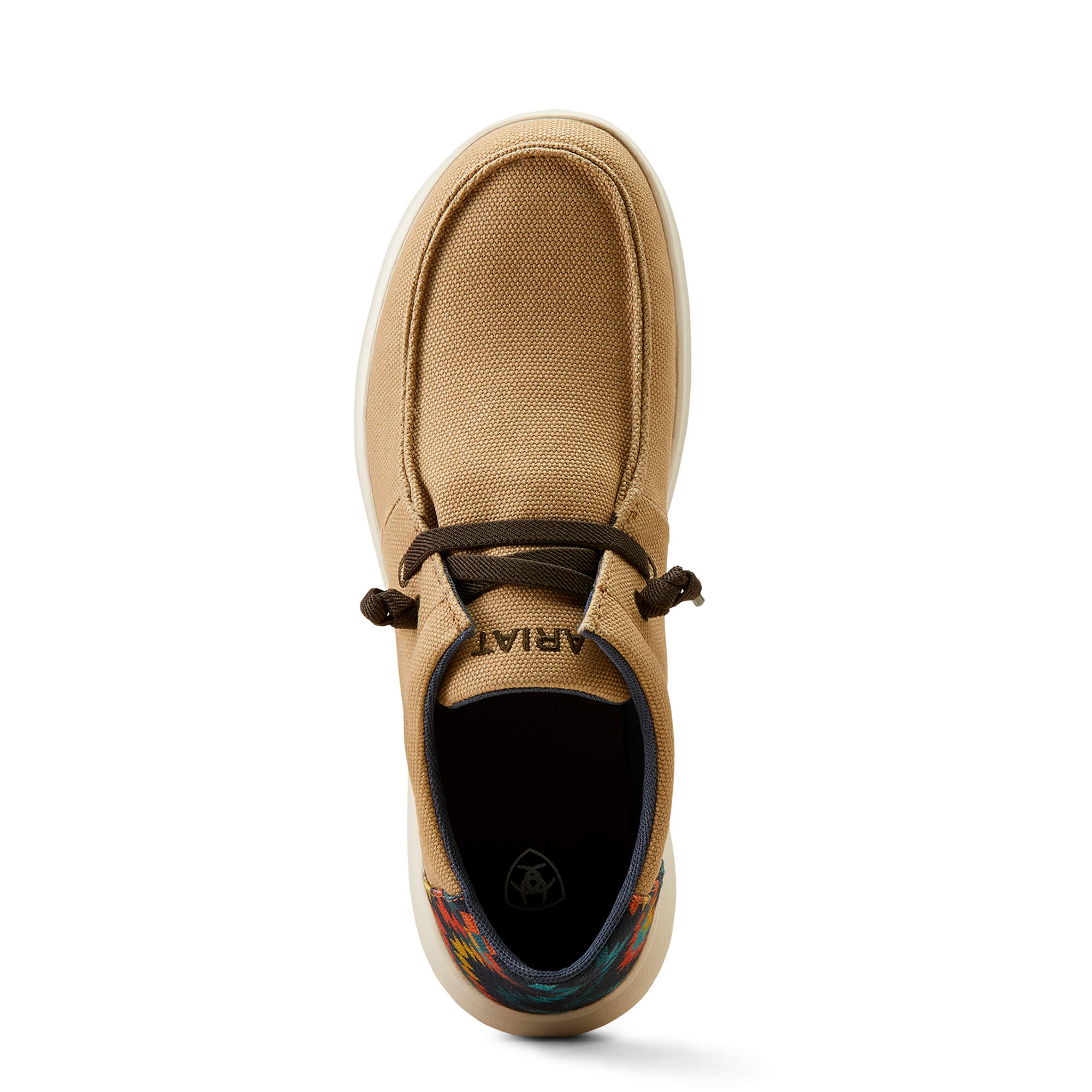 Ariat Men's Light Tan & Blue Southwest Hilo