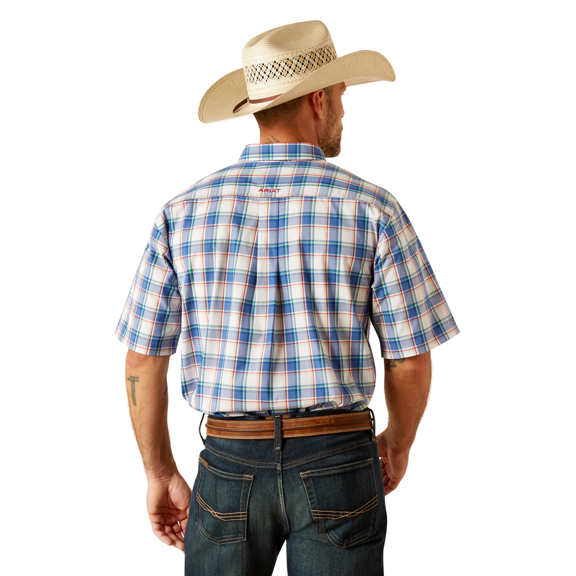 Ariat Blue Pro Dawson Classic Short Sleeve Shirt