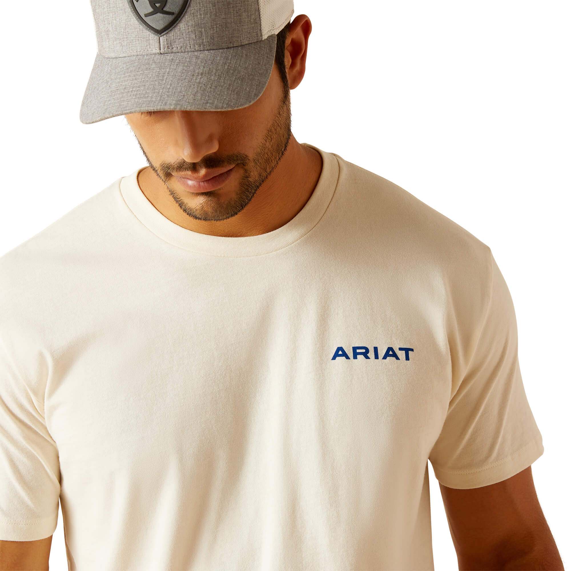 Ariat Off White Shield Logo T-Shirt