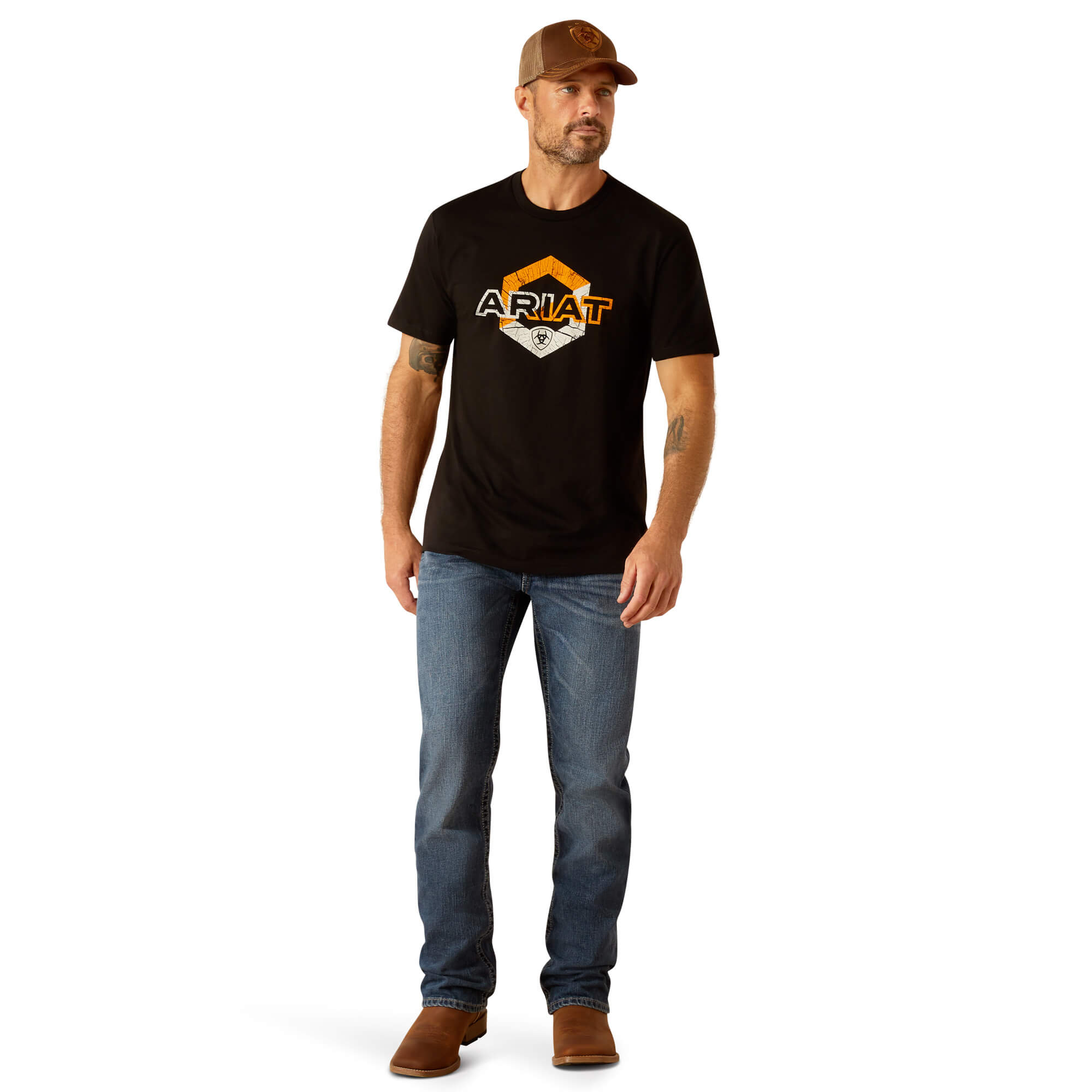 Ariat Black Hexstatic T-Shirt