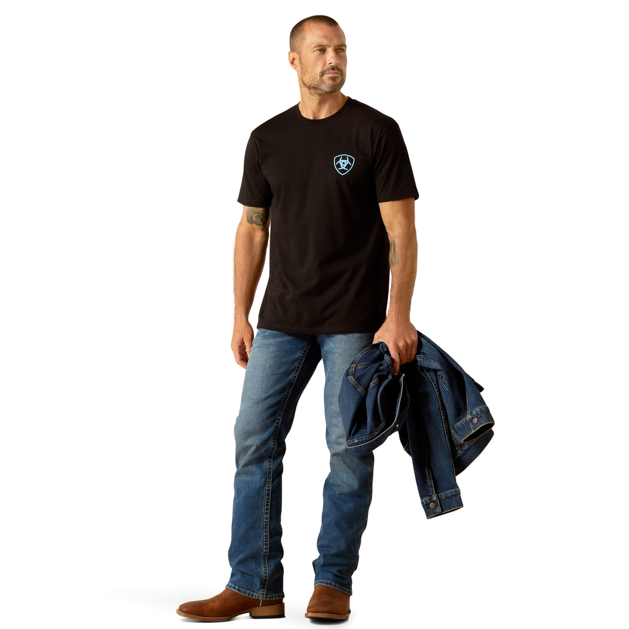 Ariat Black Chrome Wire T-Shirt