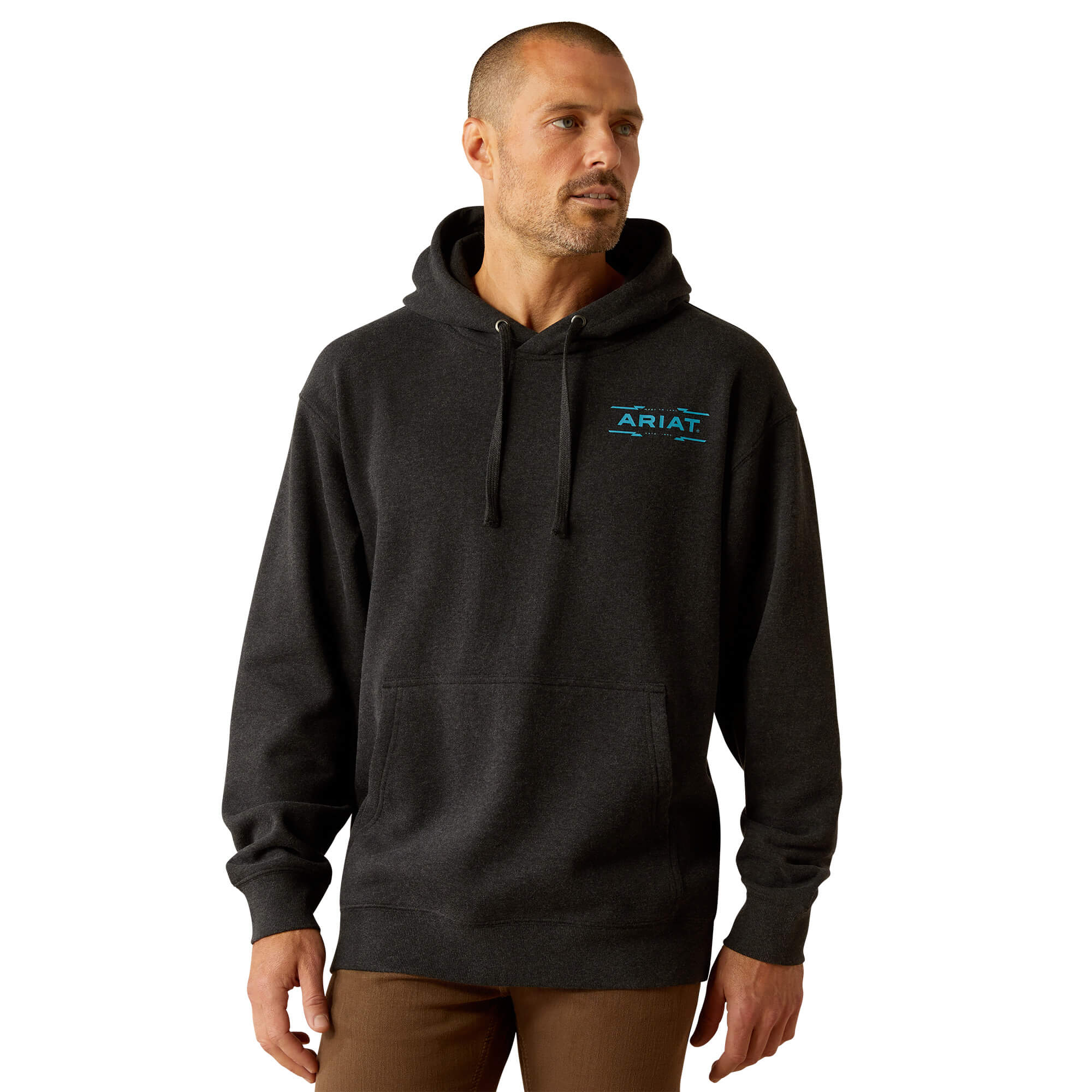 Ariat Black Heather Diamond Canyon Hoodie