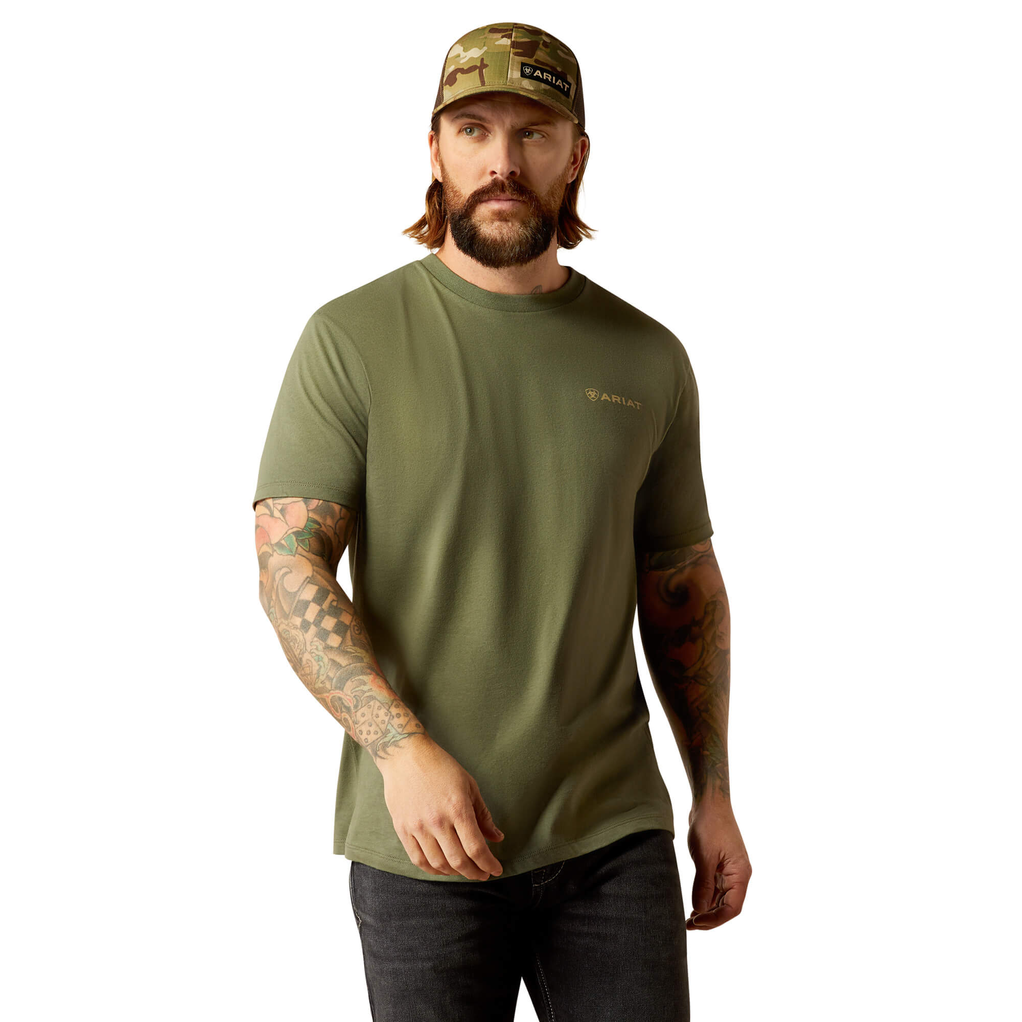 Ariat Surplus Green Duck T-Shirt