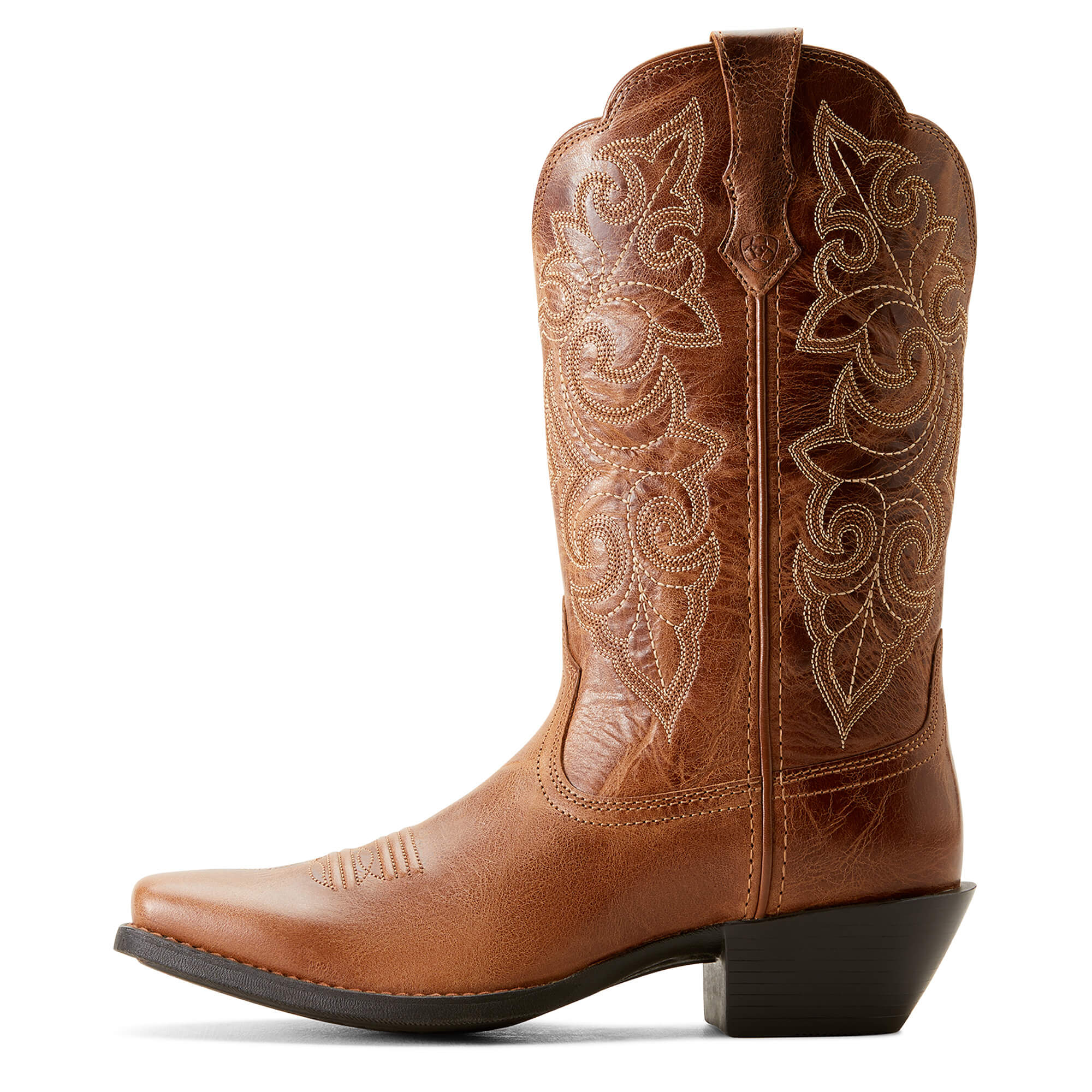 Ariat Women's Ready Russet Round Up Square Toe Western Boot