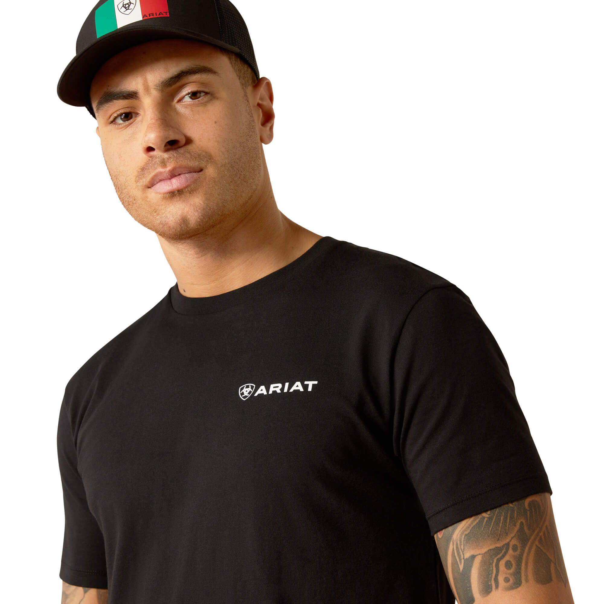 Ariat Black Viva Mexico Wood T-Shirt