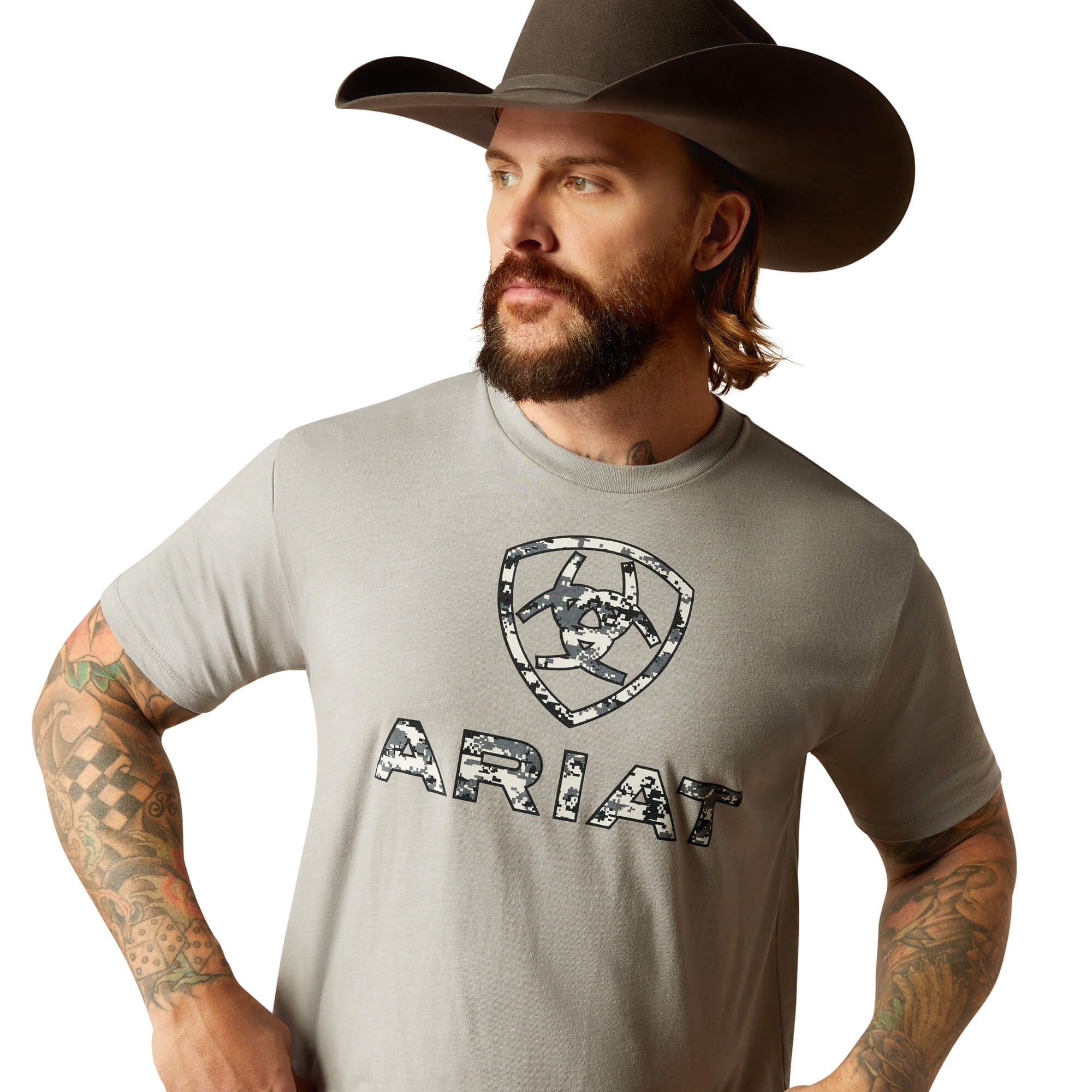 Ariat Stone Heather DigiCamo Liberty T-Shirt