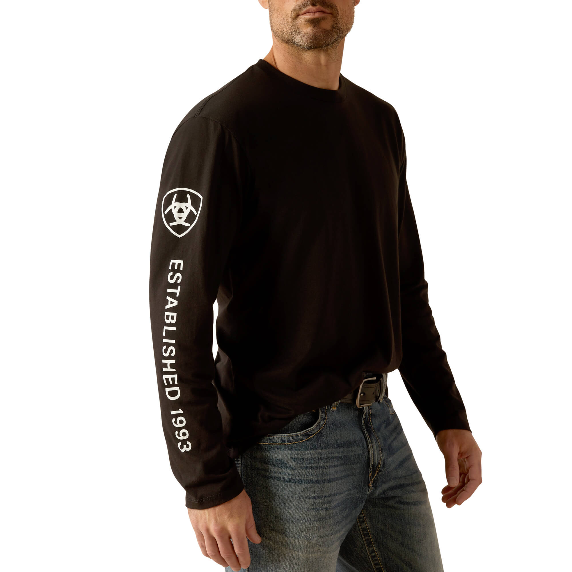 Ariat Black Elevated V2 Long Sleeve T-Shirt