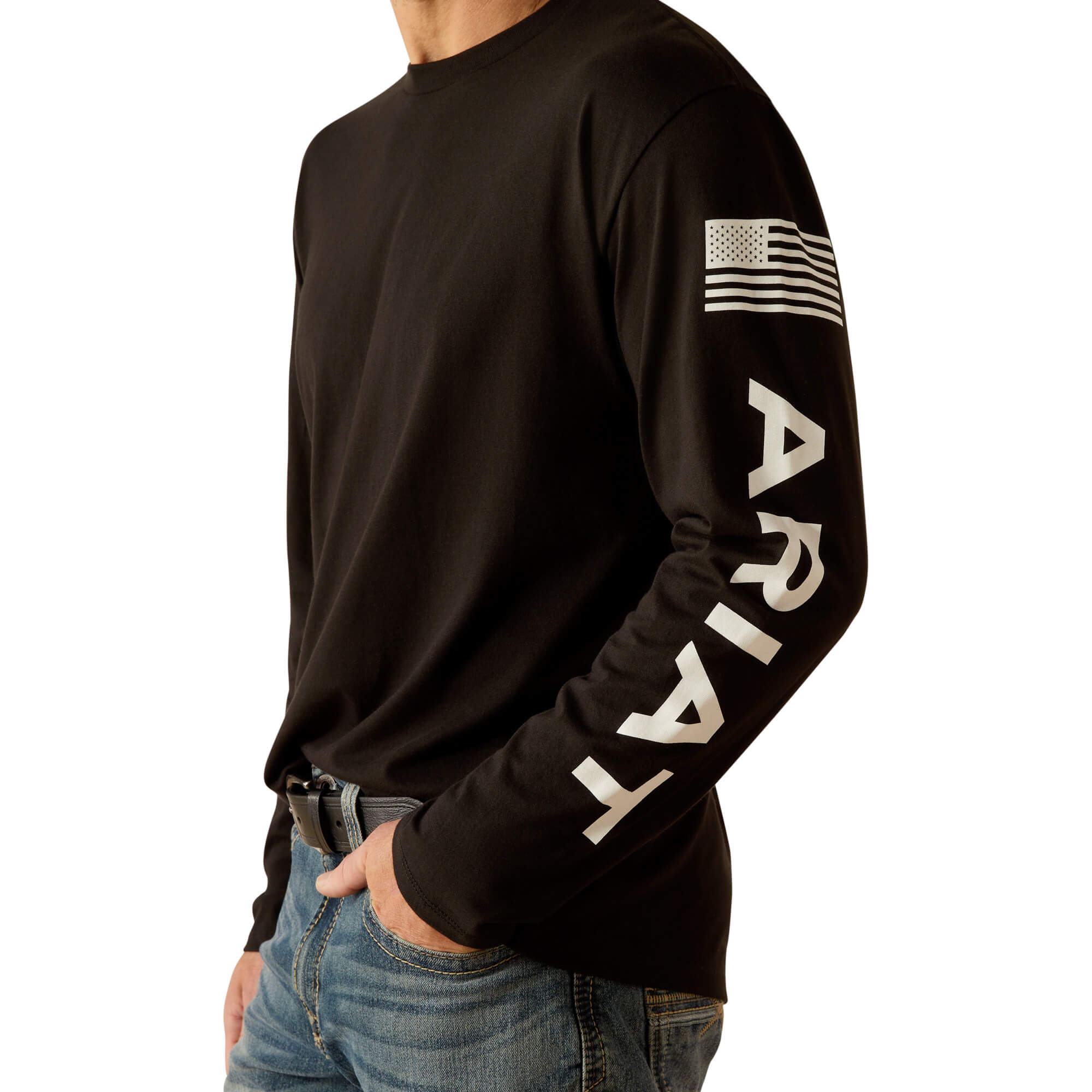 Ariat Black Elevated V2 Long Sleeve T-Shirt