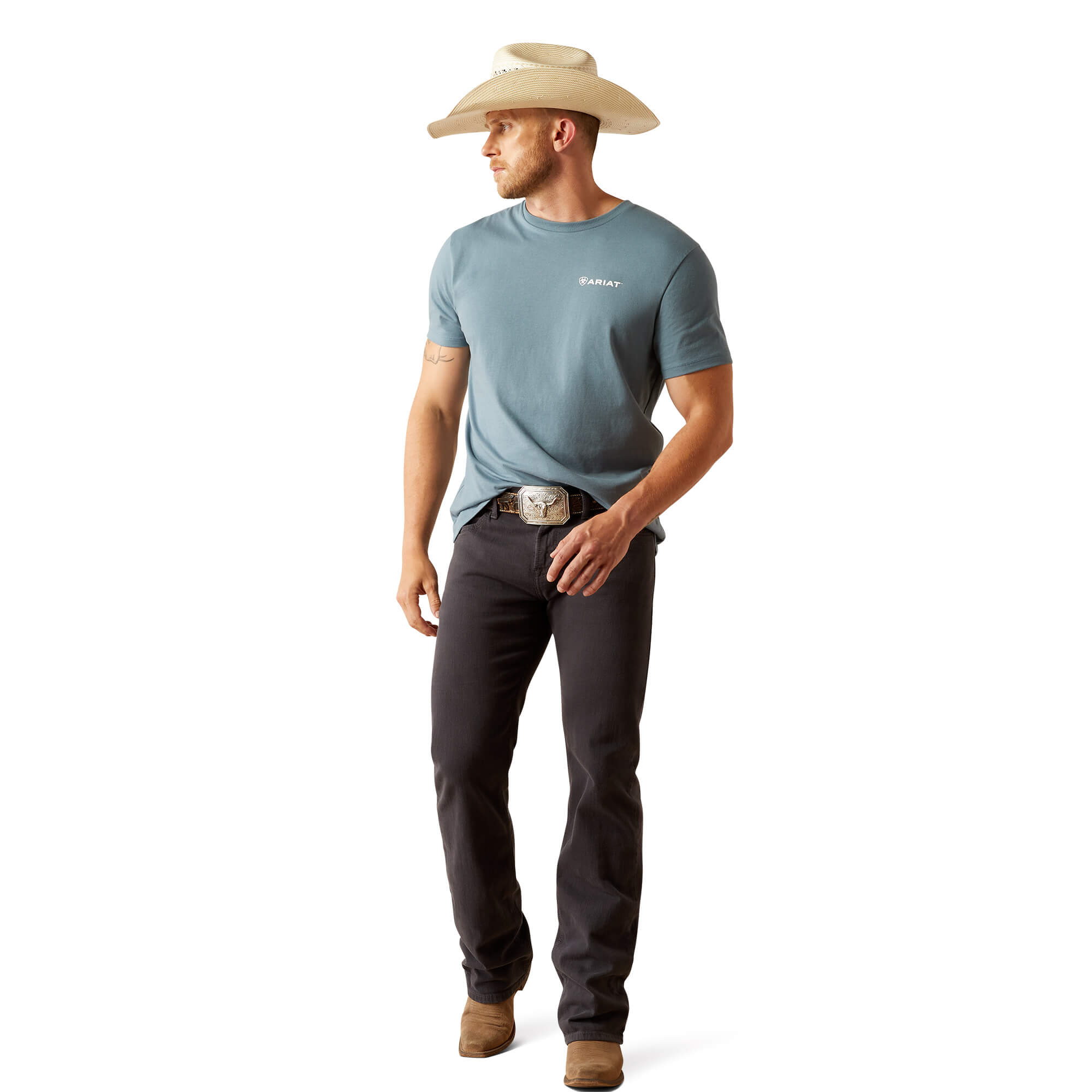 Ariat Light Denim Eagle Rock T-Shirt