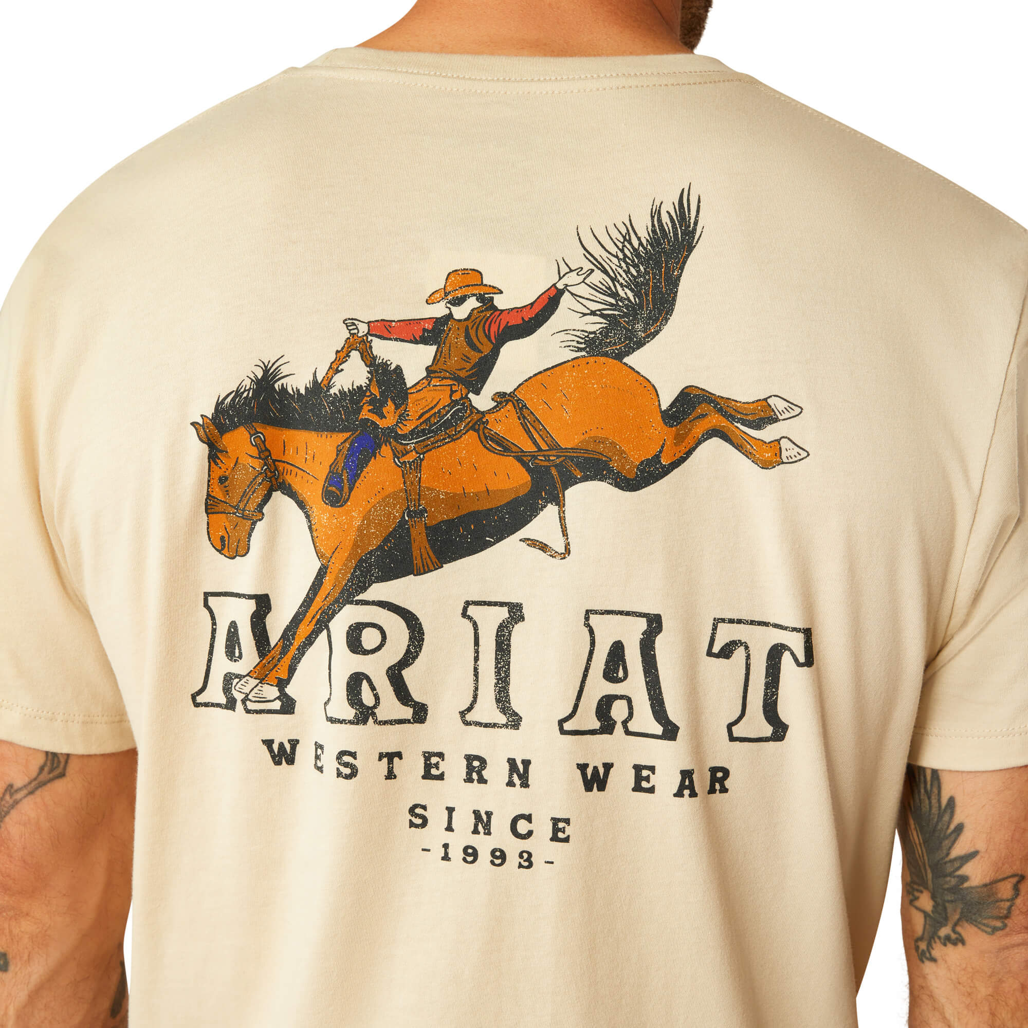 Ariat Natural Bronc Riding Heritage T-Shirt
