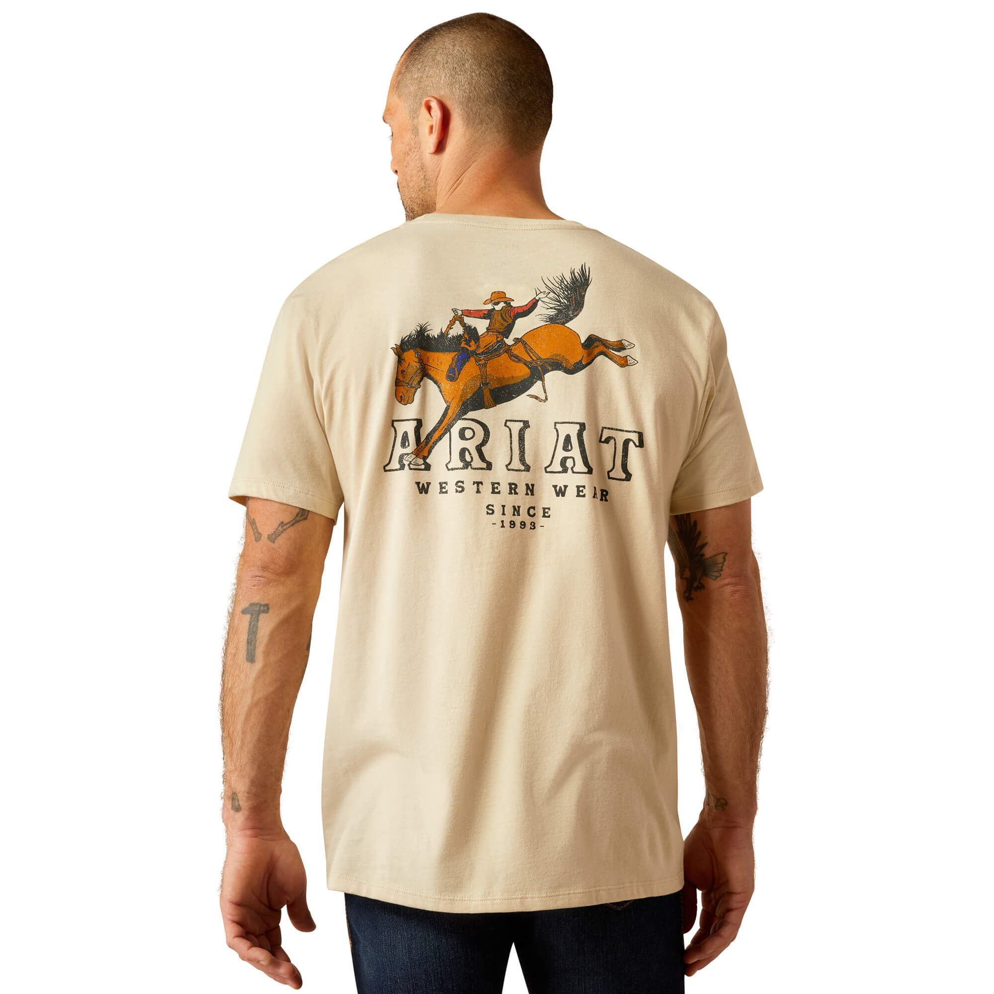 Ariat Natural Bronc Riding Heritage T-Shirt