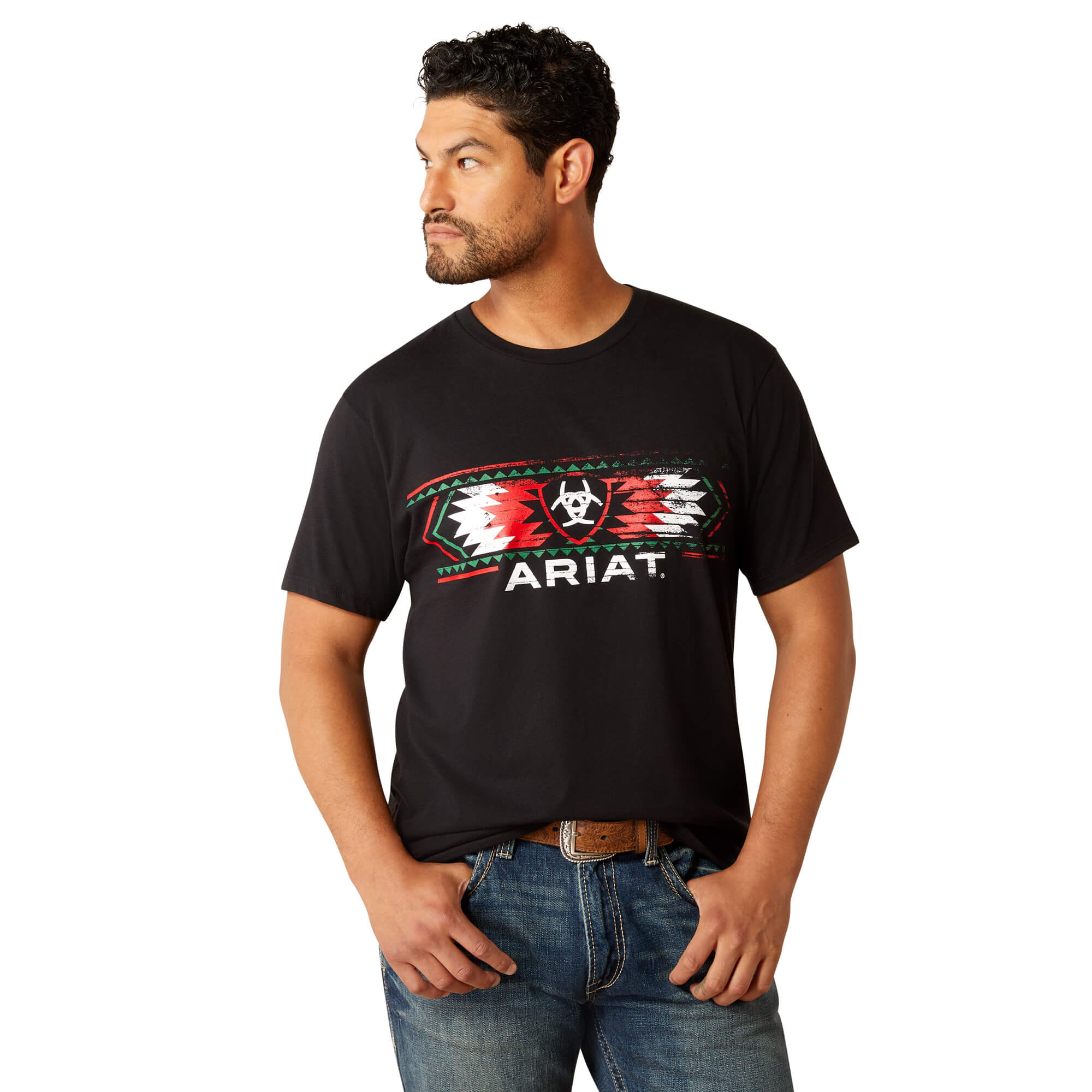 Ariat Black Southwestern Mexico T-Shirt