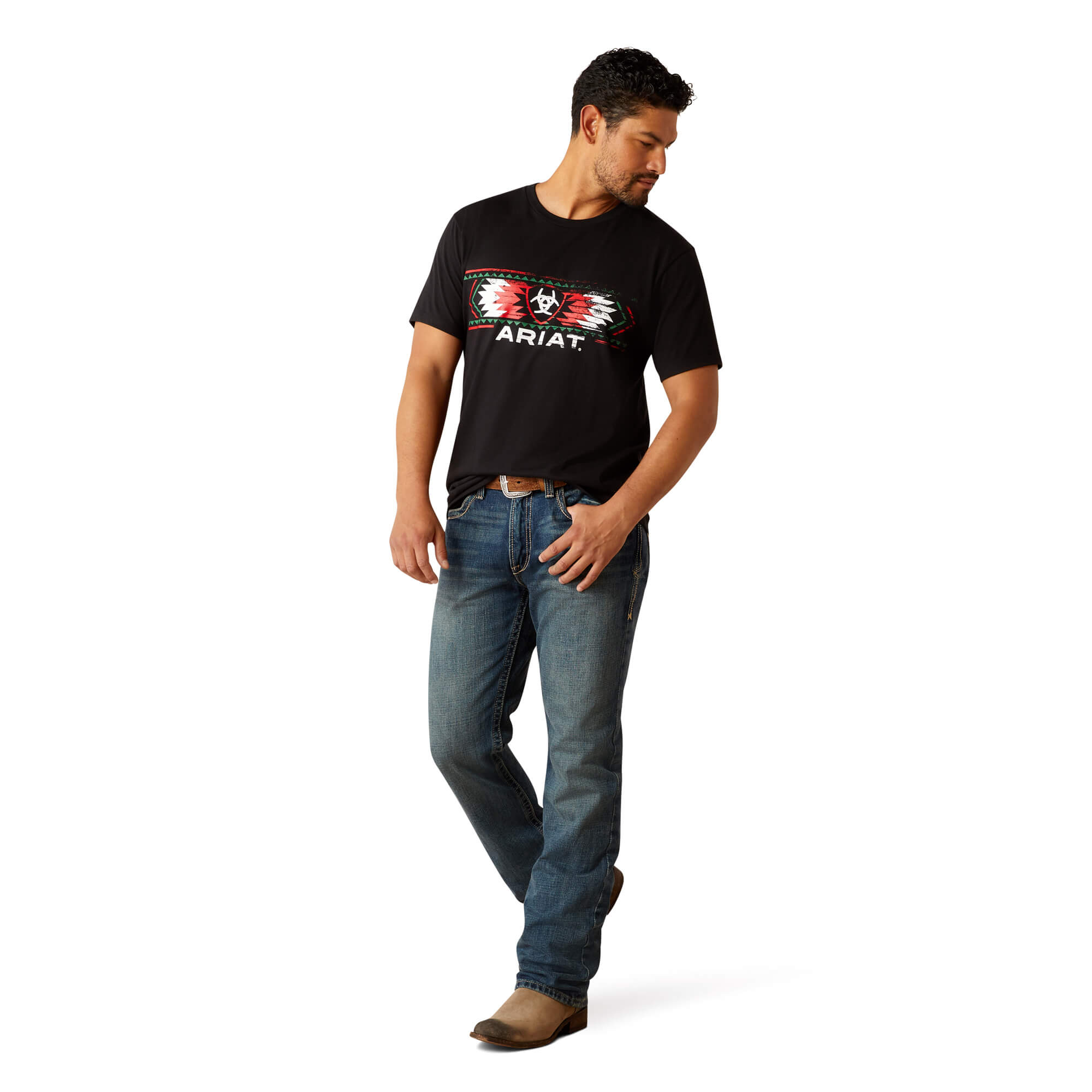 Ariat Black Southwestern Mexico T-Shirt