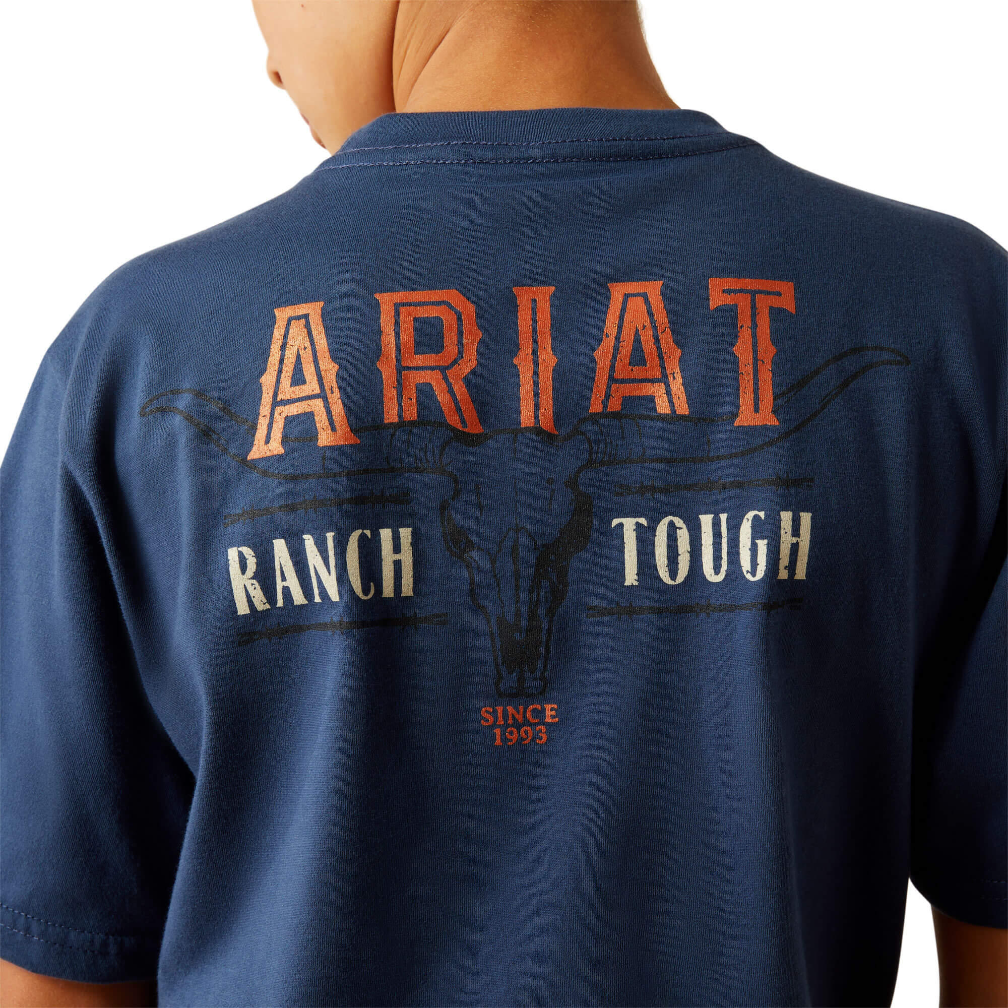 Ariat Boys Space Blue Ranch Tough T Shirt