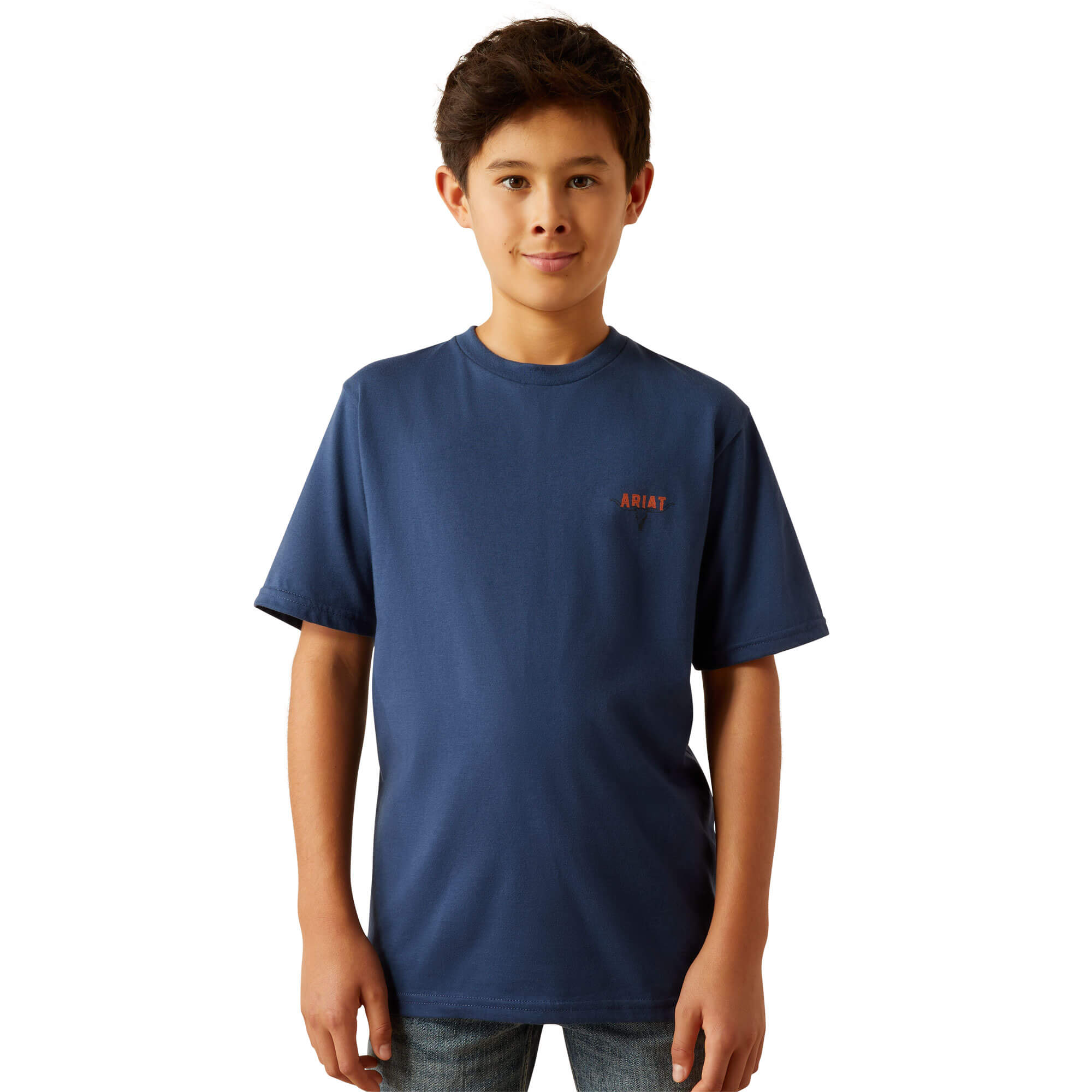 Ariat Boys Space Blue Ranch Tough T Shirt