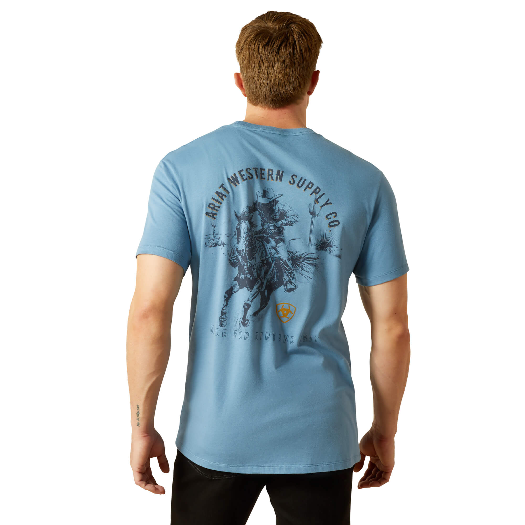 Ariat Coronet Blue Blazing Saddle T-Shirt
