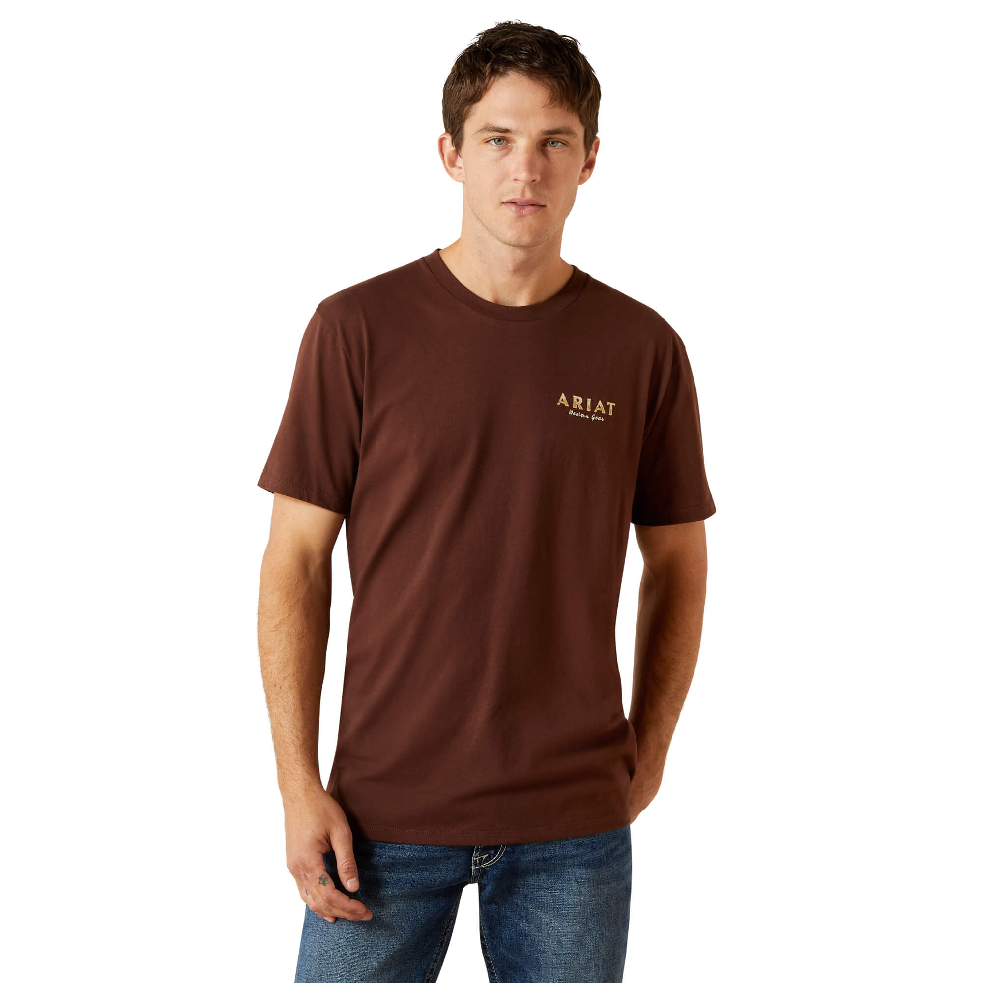 Ariat Deep Mahogany Haters Club T-Shirt