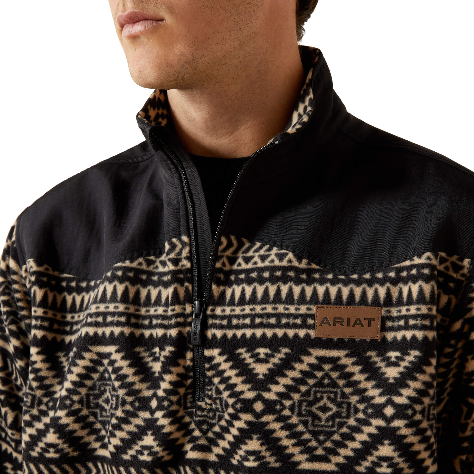 Ariat Black Southwest Basis Fleece Sweatshirt